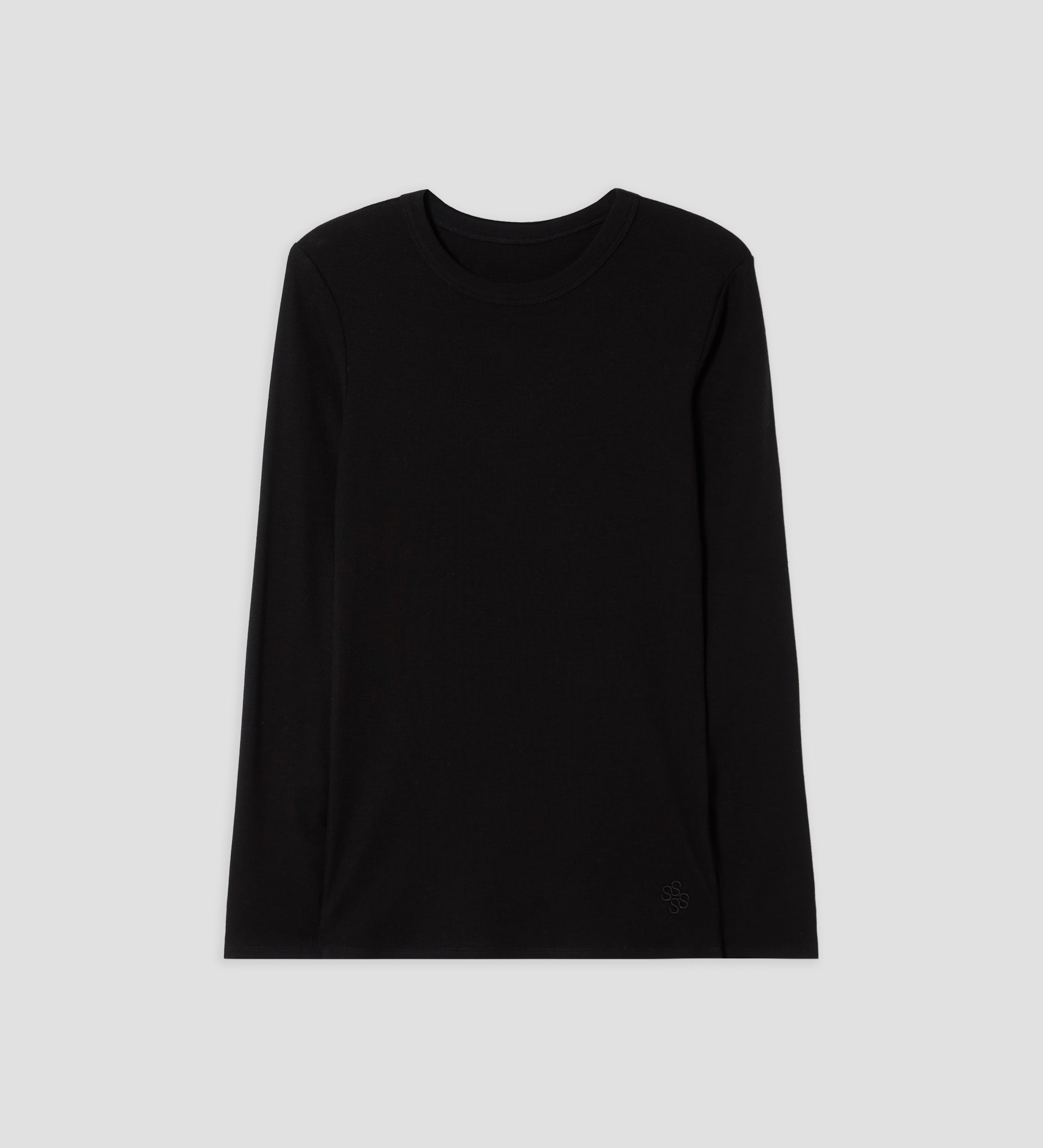 Camiseta entallada manga larga