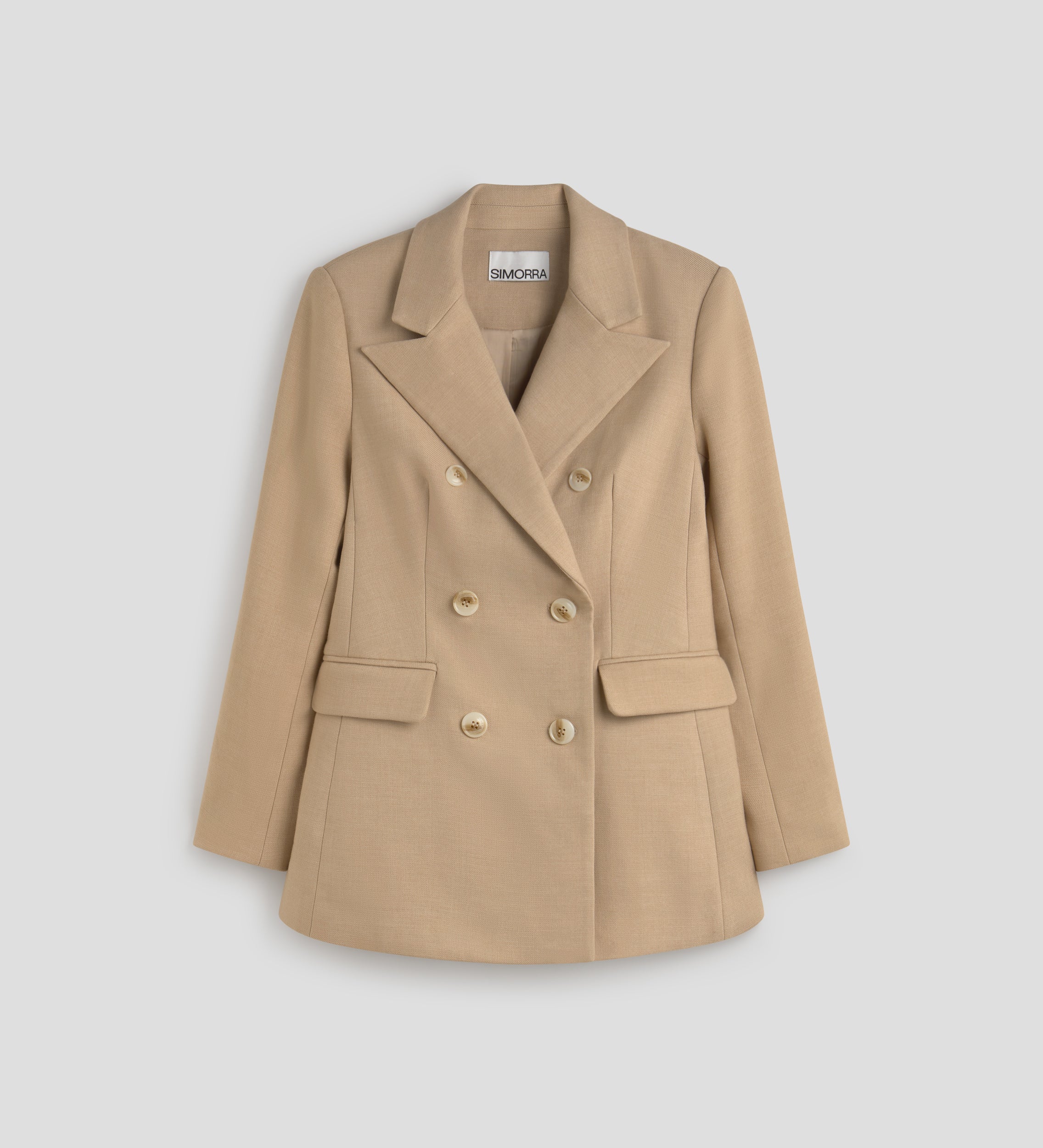 Blazer à double boutonnage