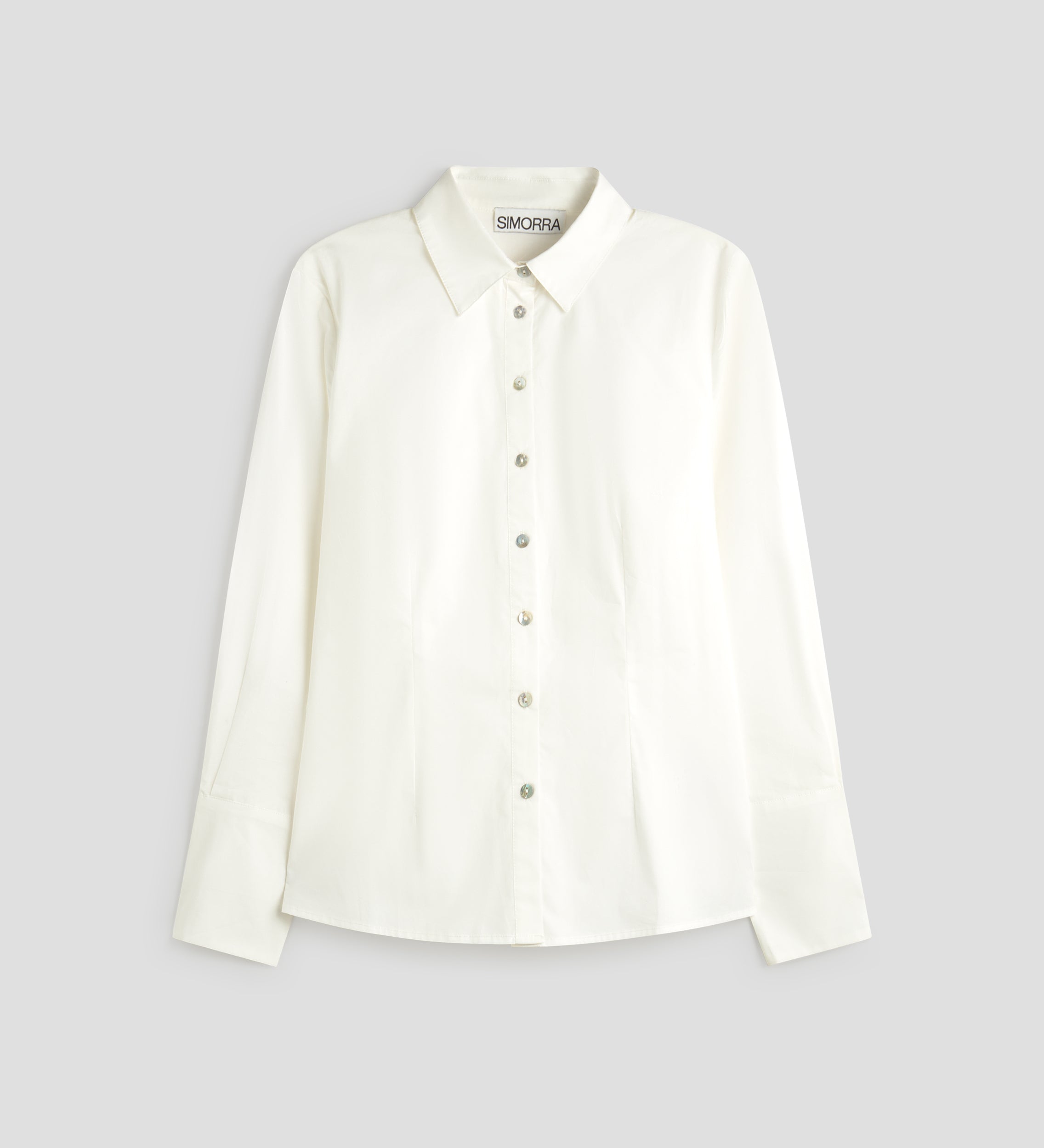 Poplin fitted shirt
