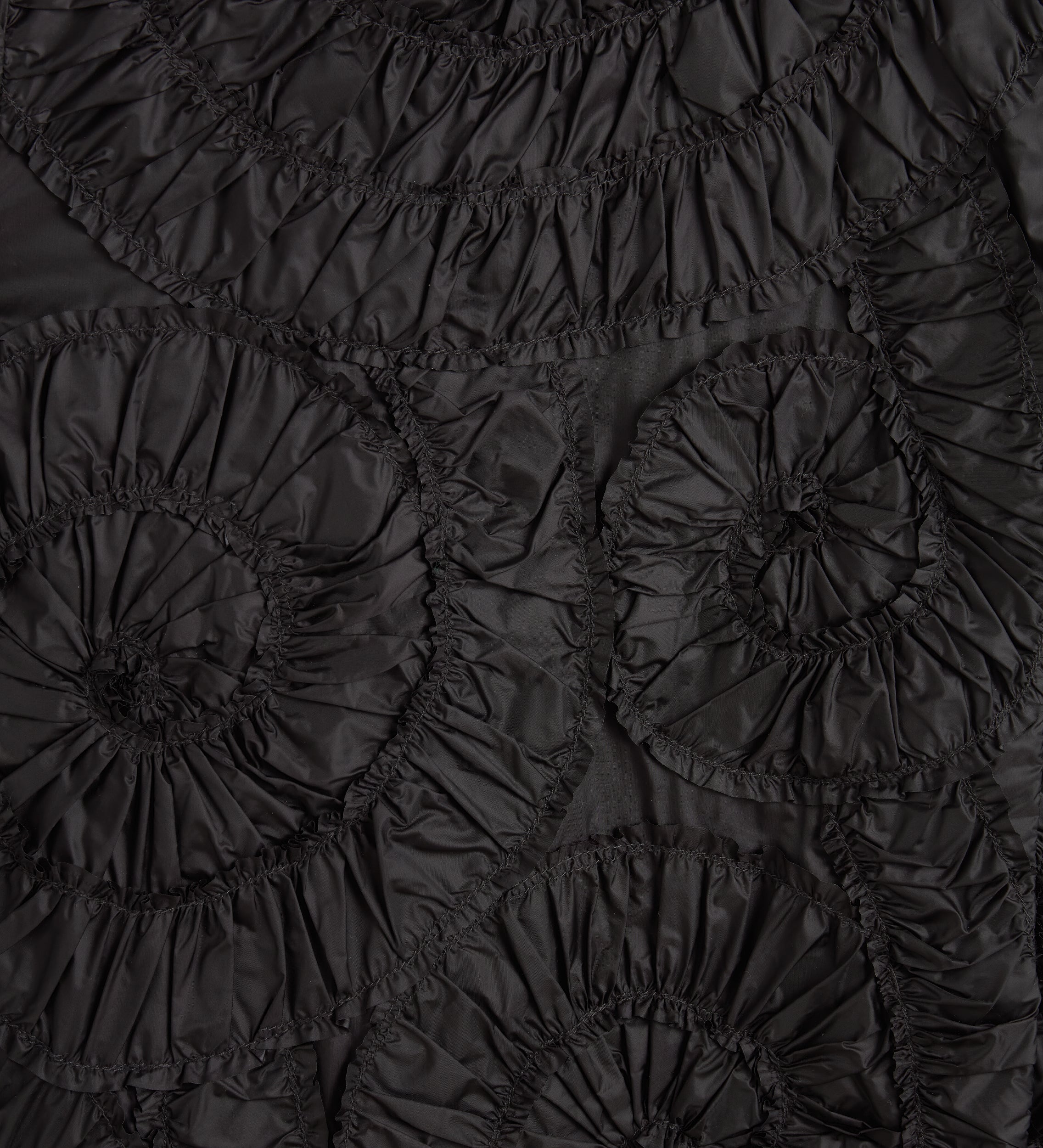 Veste technique brodée textile