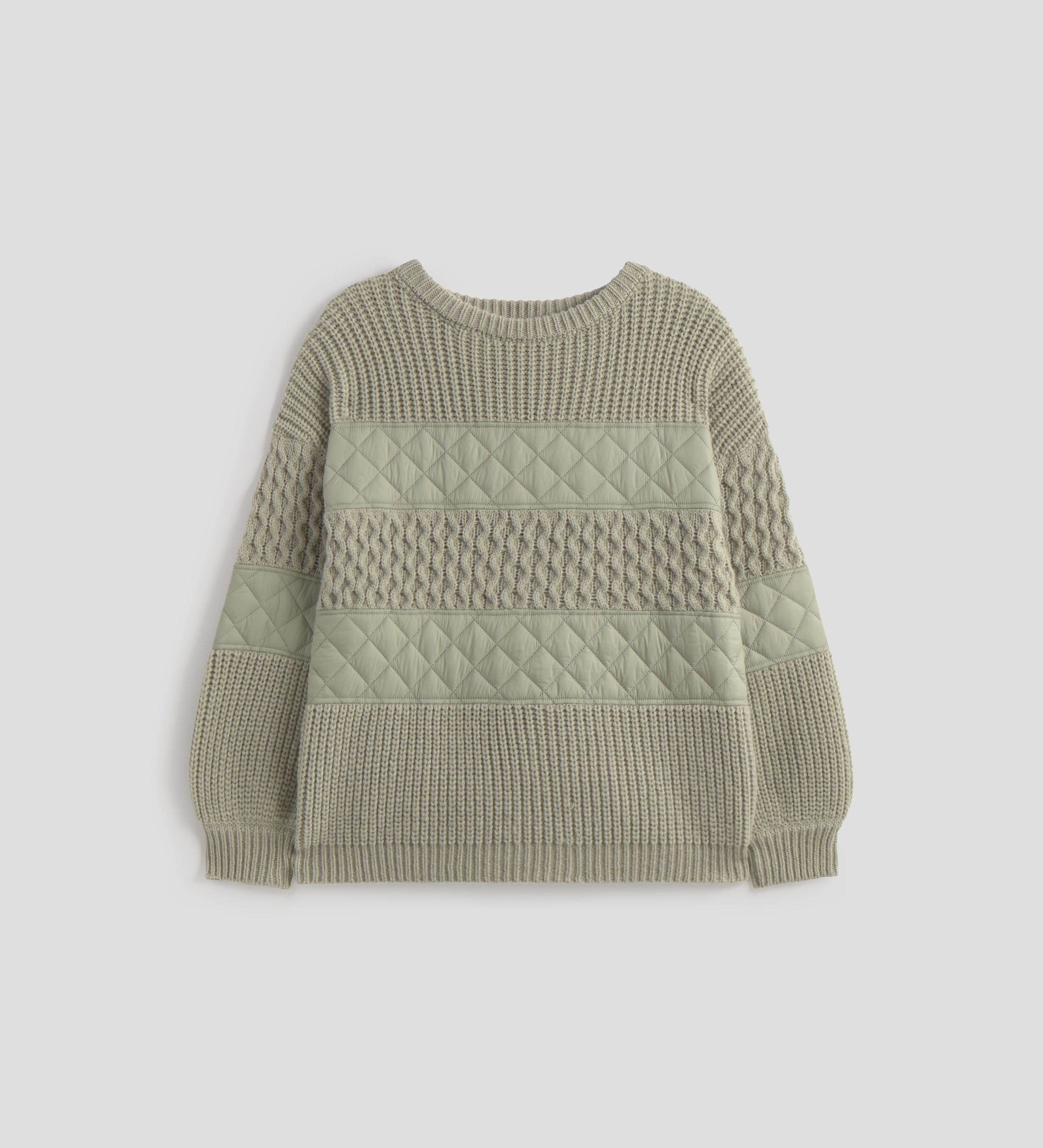 Combined sweater