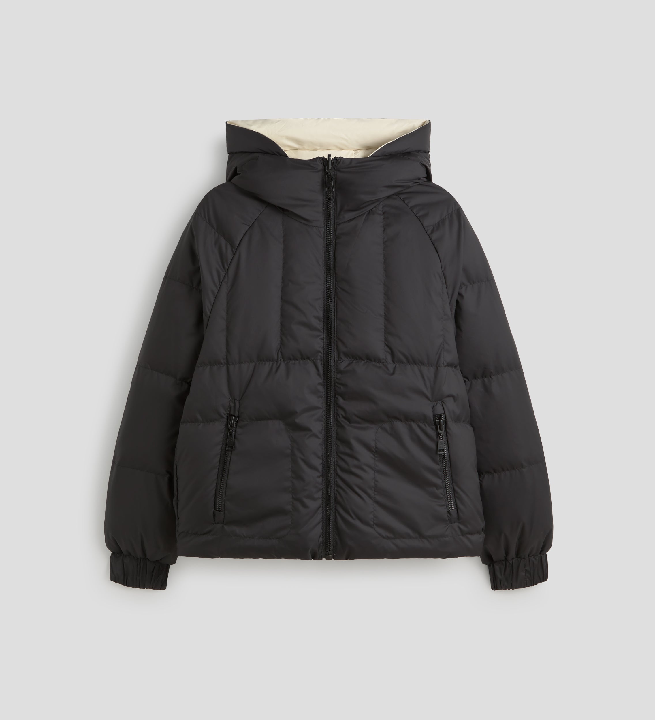 Reversible down jacket