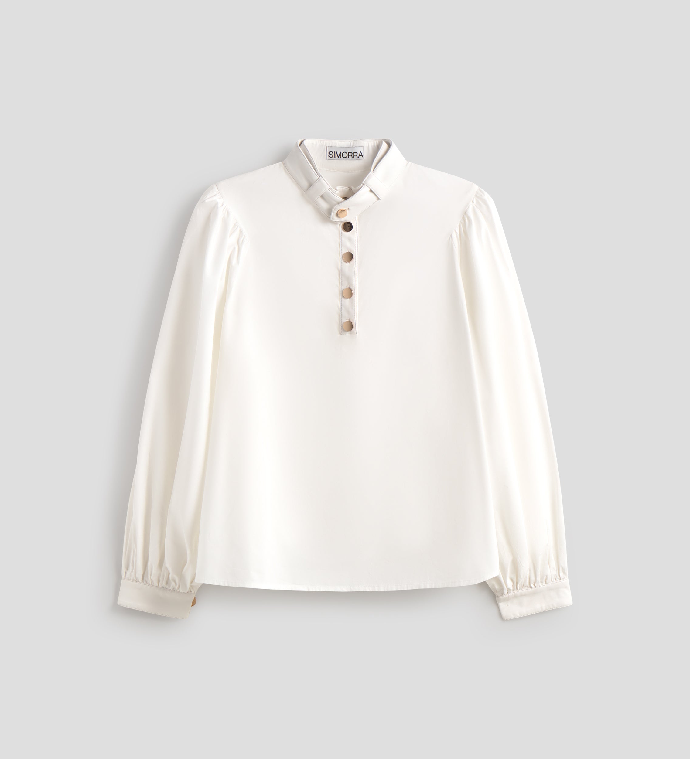 Camisa manga abullonada