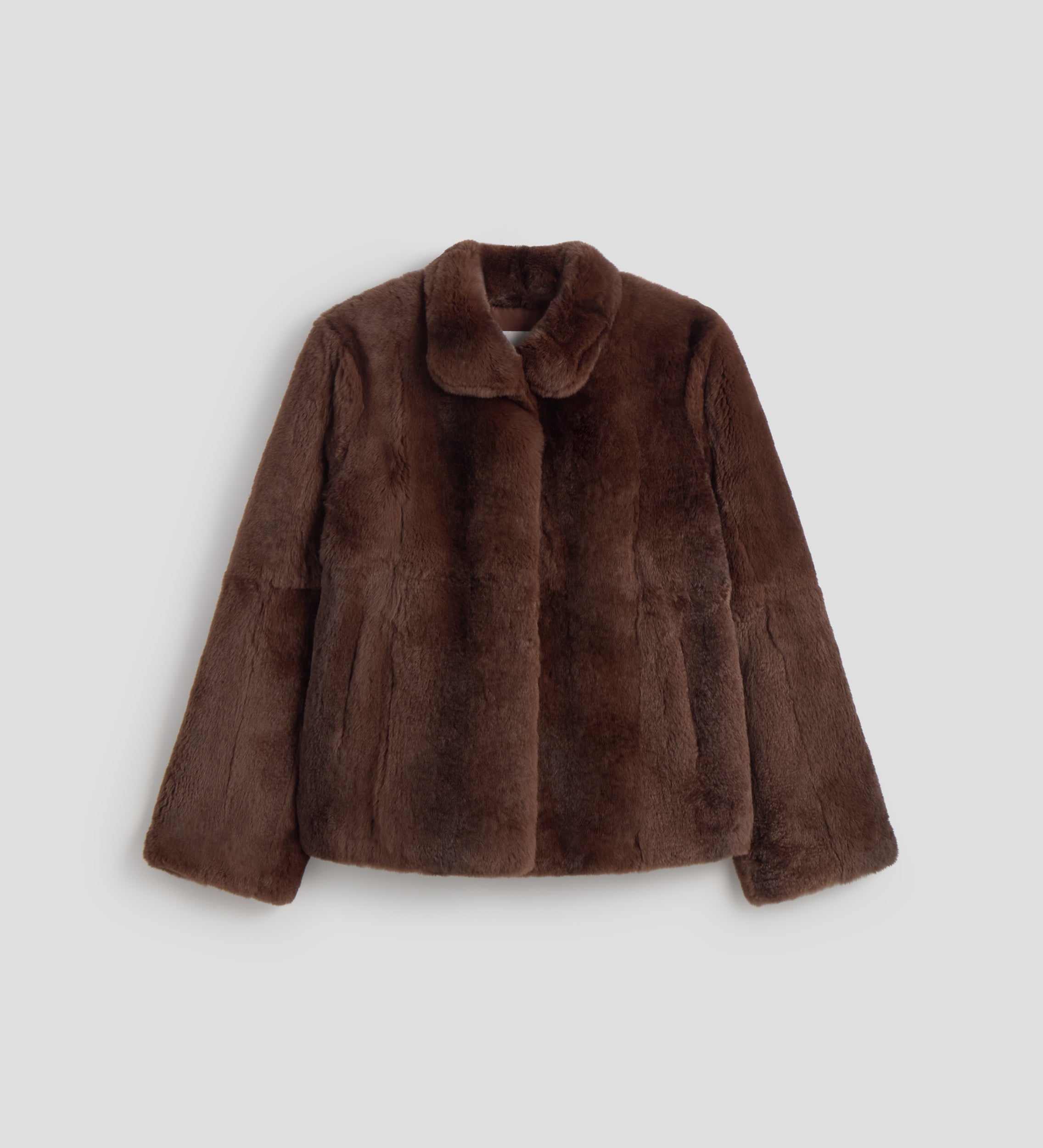 Veste courte en fourrure