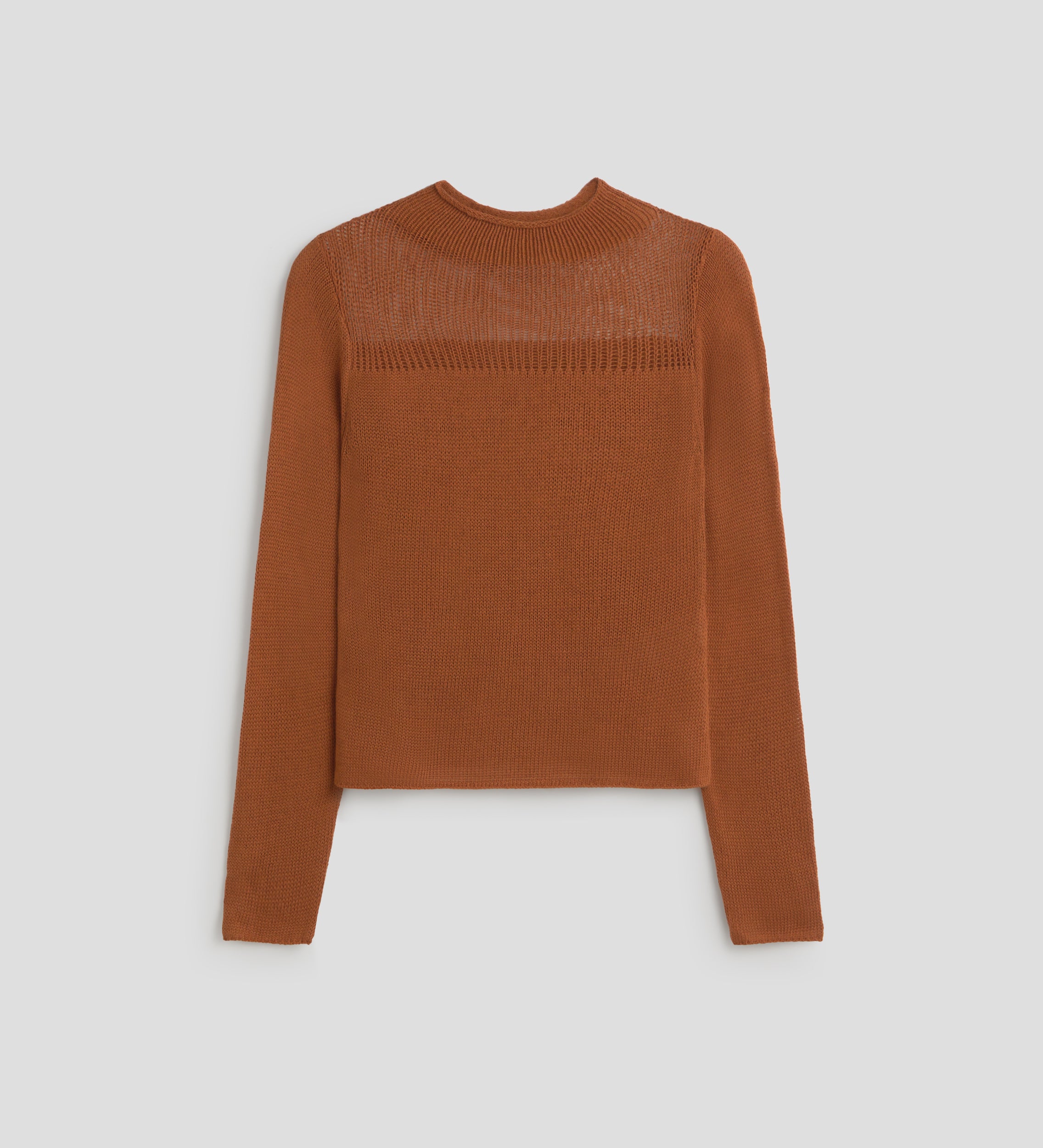 Pull détail non cousu