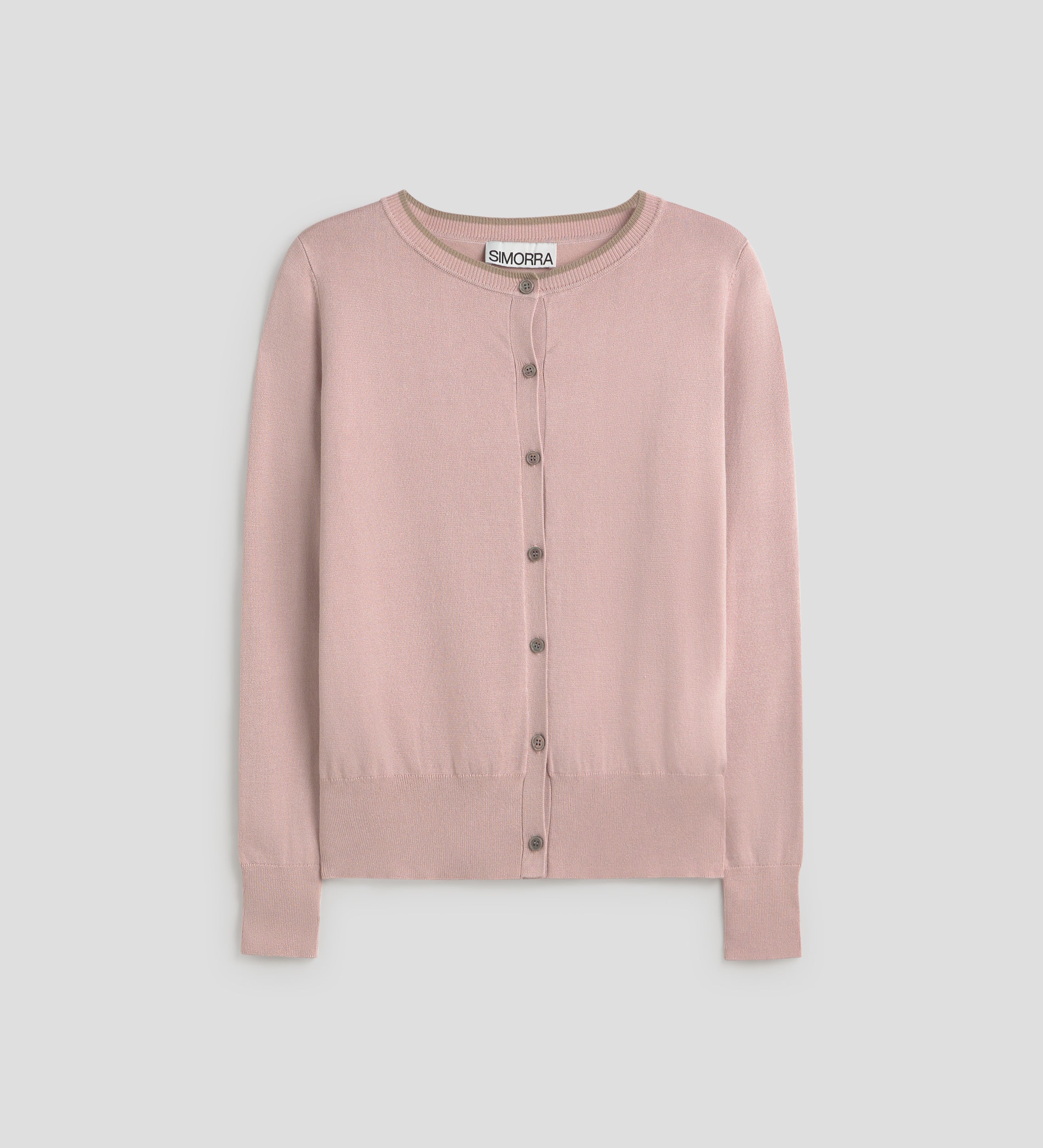 Veste tricot bicolore