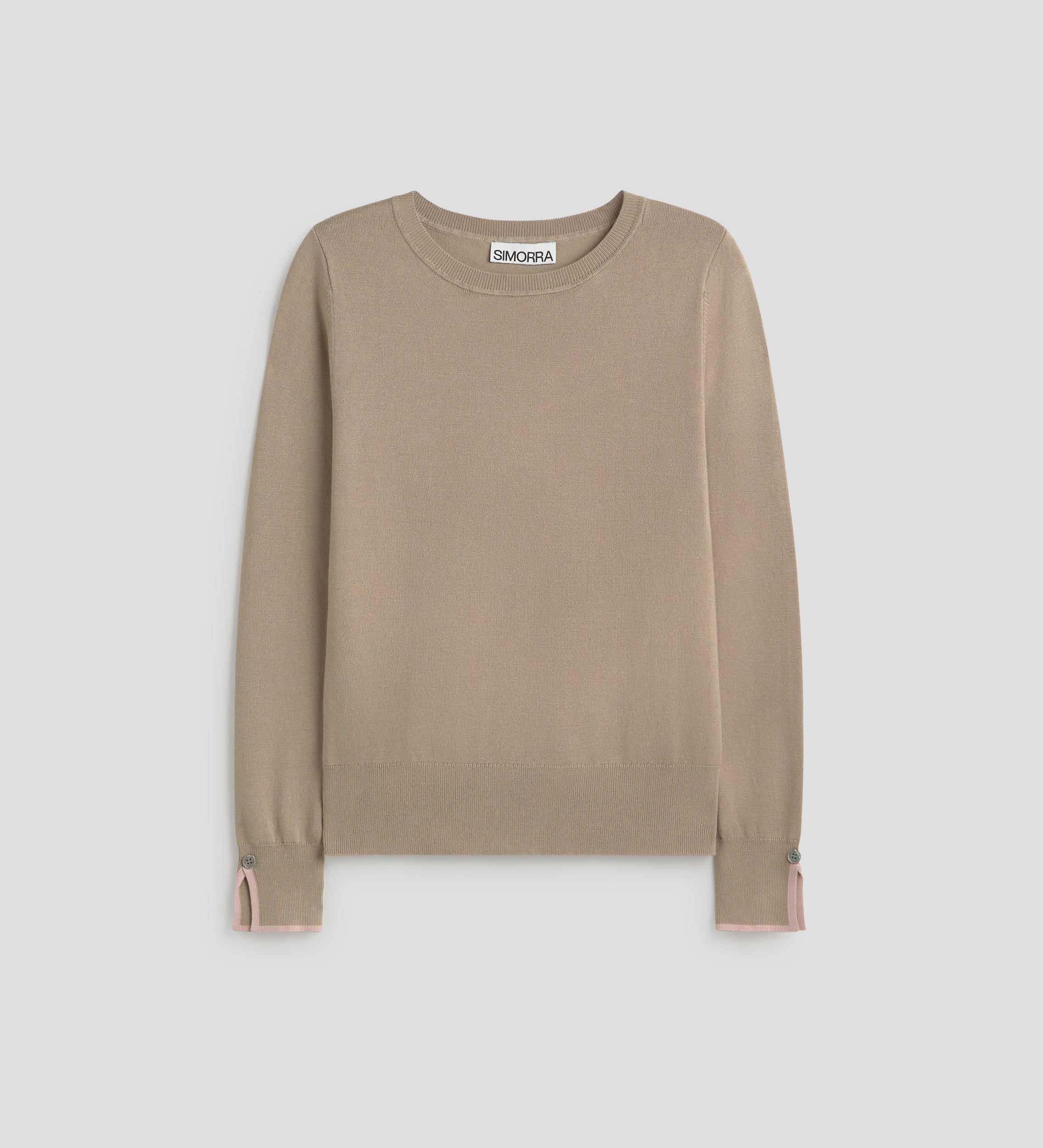 Jersey escote redondo