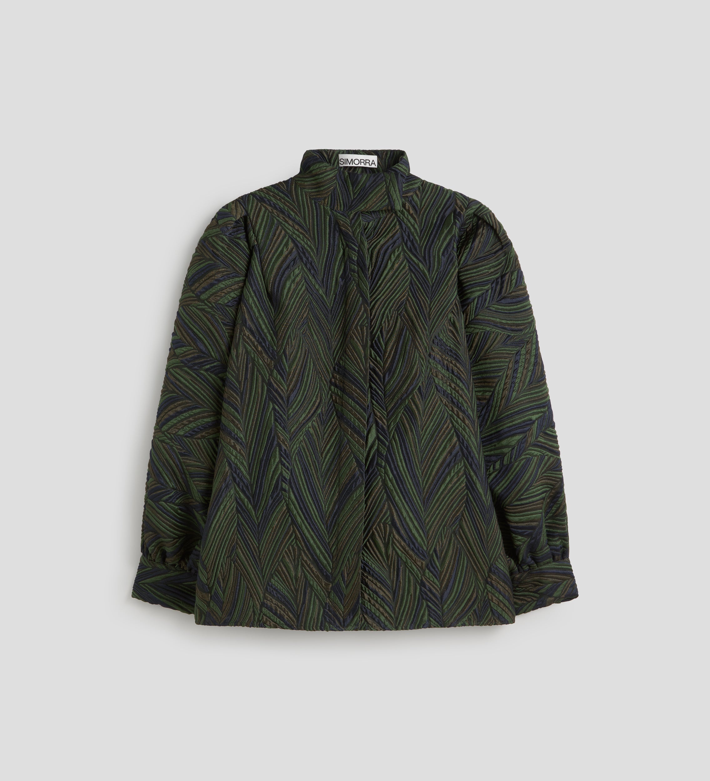 Fantasy fabric blouse