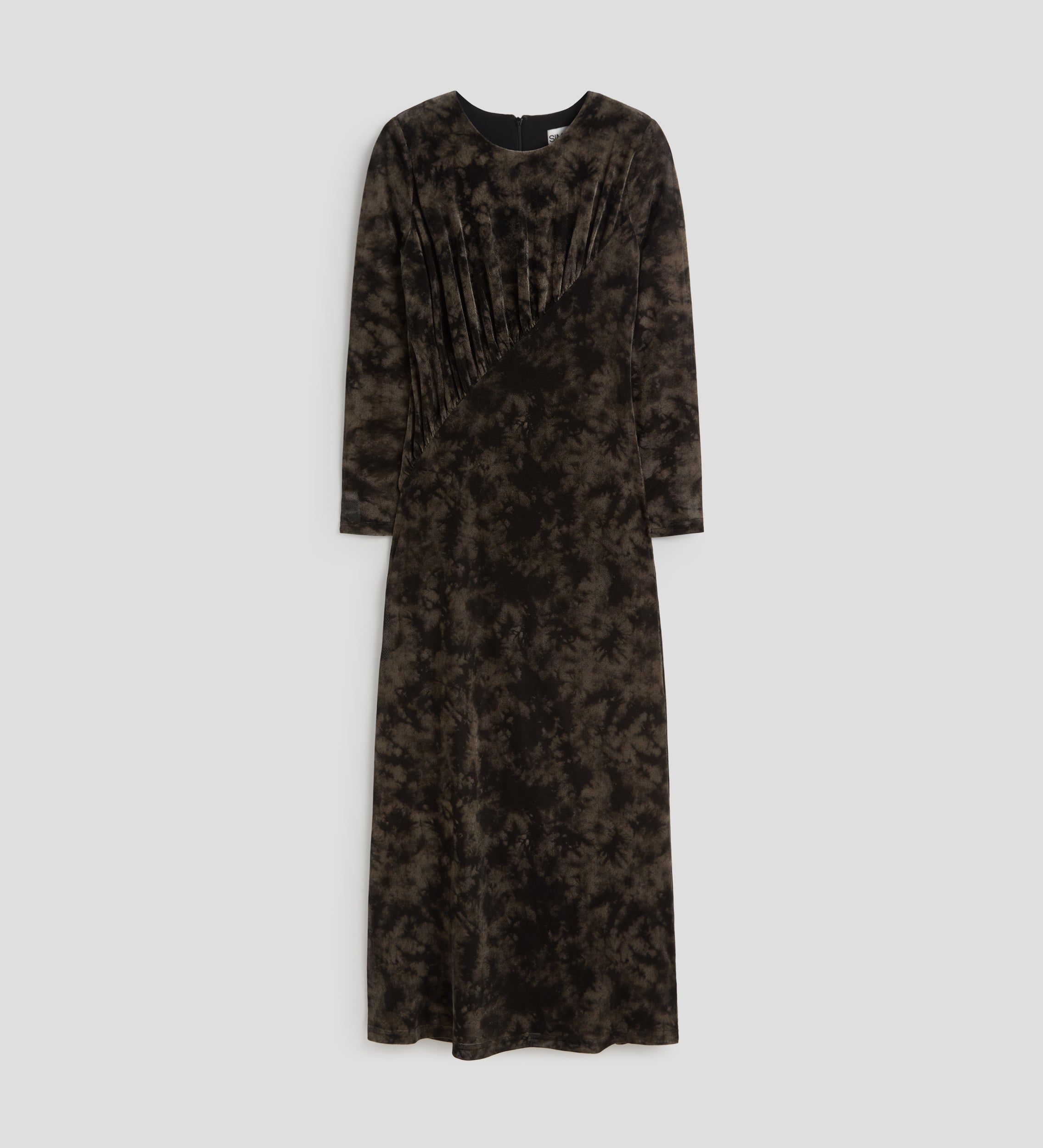 Robe longue imprimée