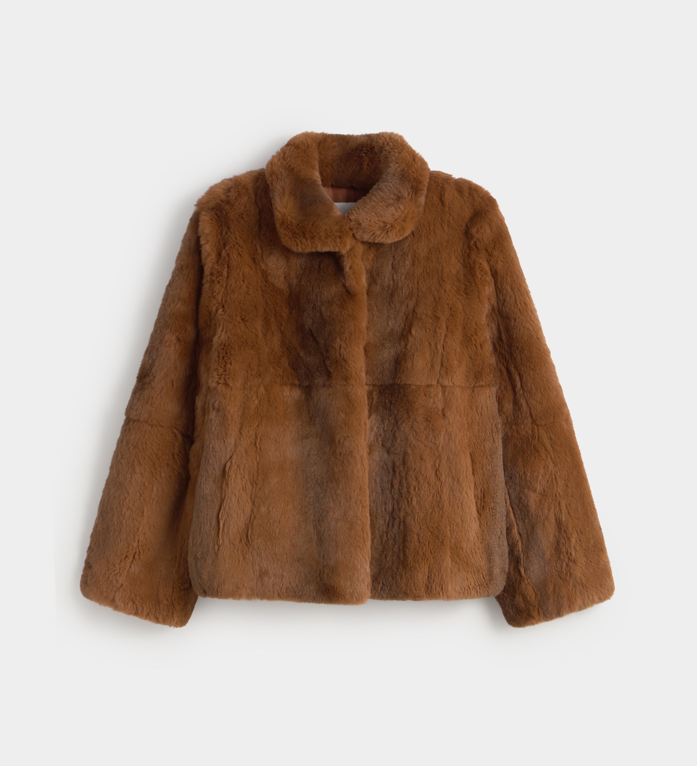Faux-fur effect jacket