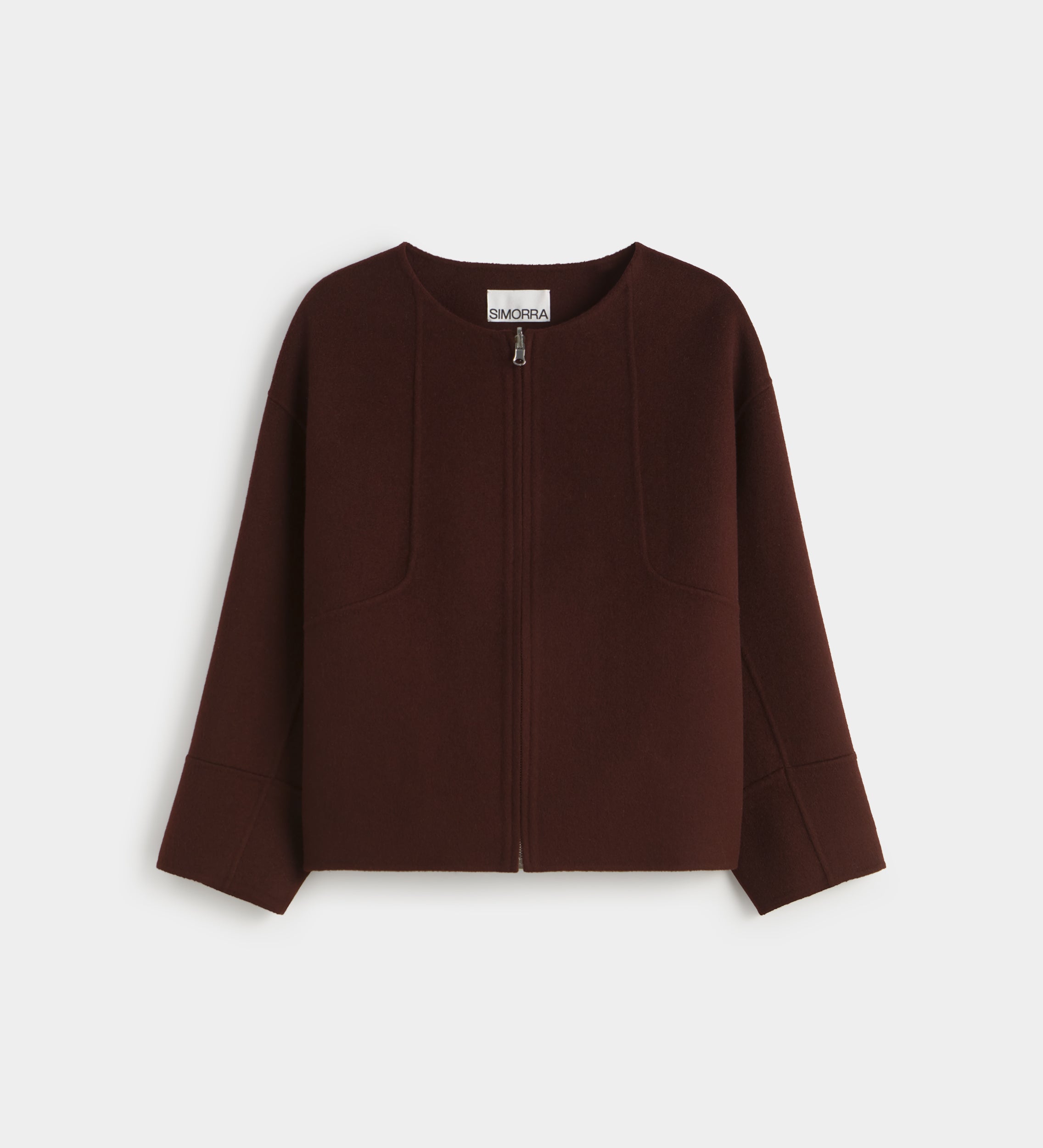 Jacket with zip