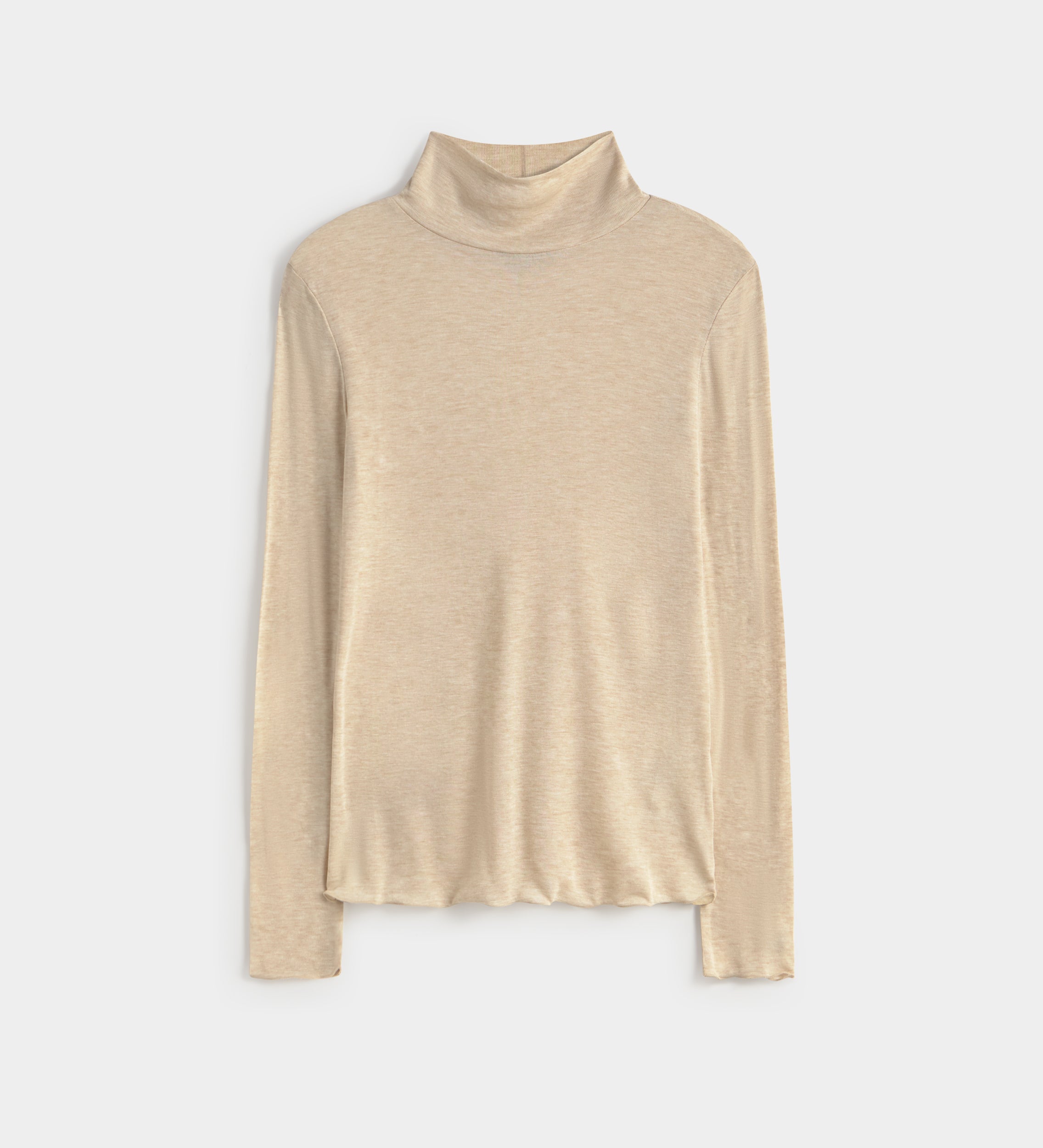 High-neck t-shirt