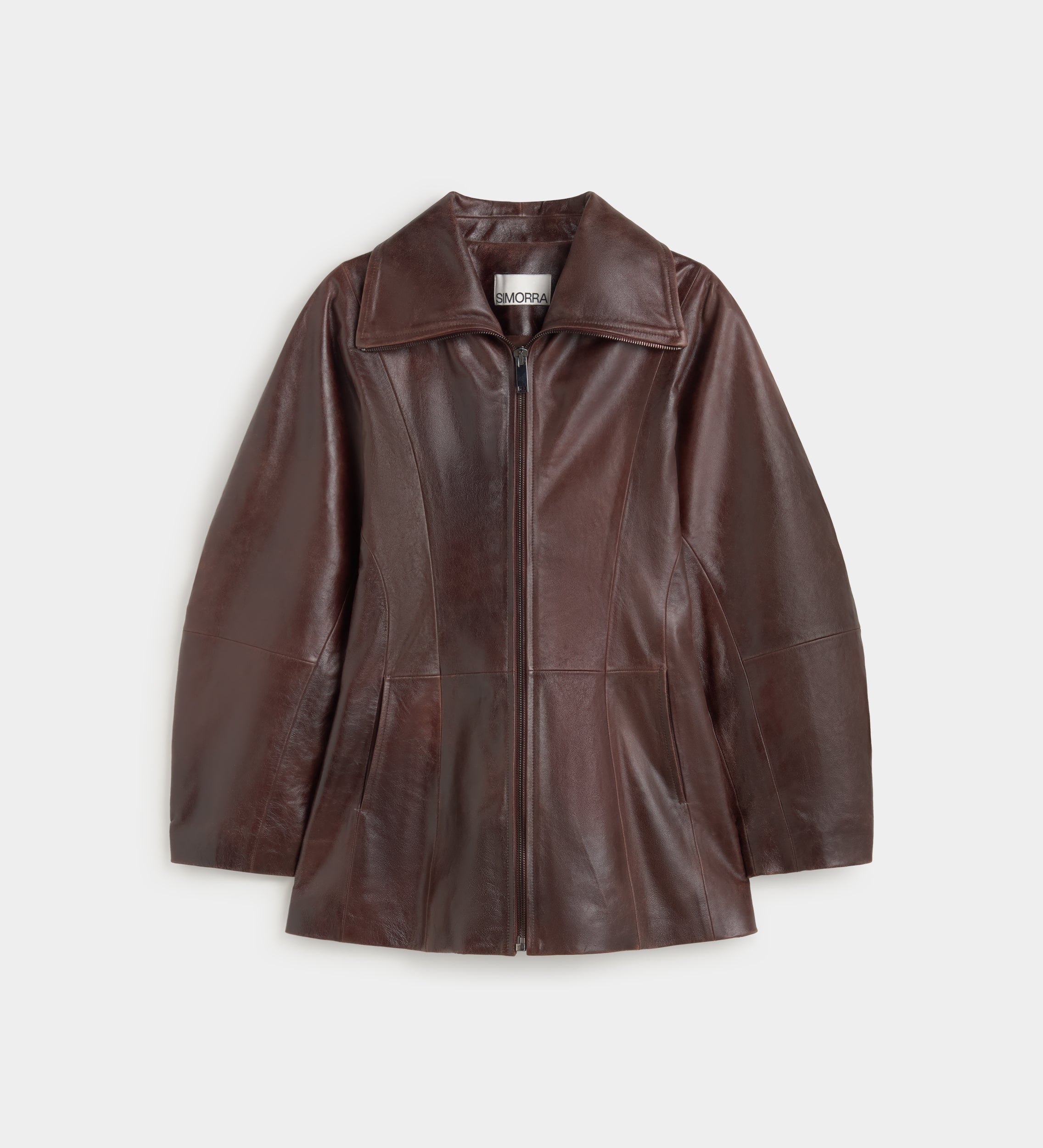 Jacket with kimono sleeve