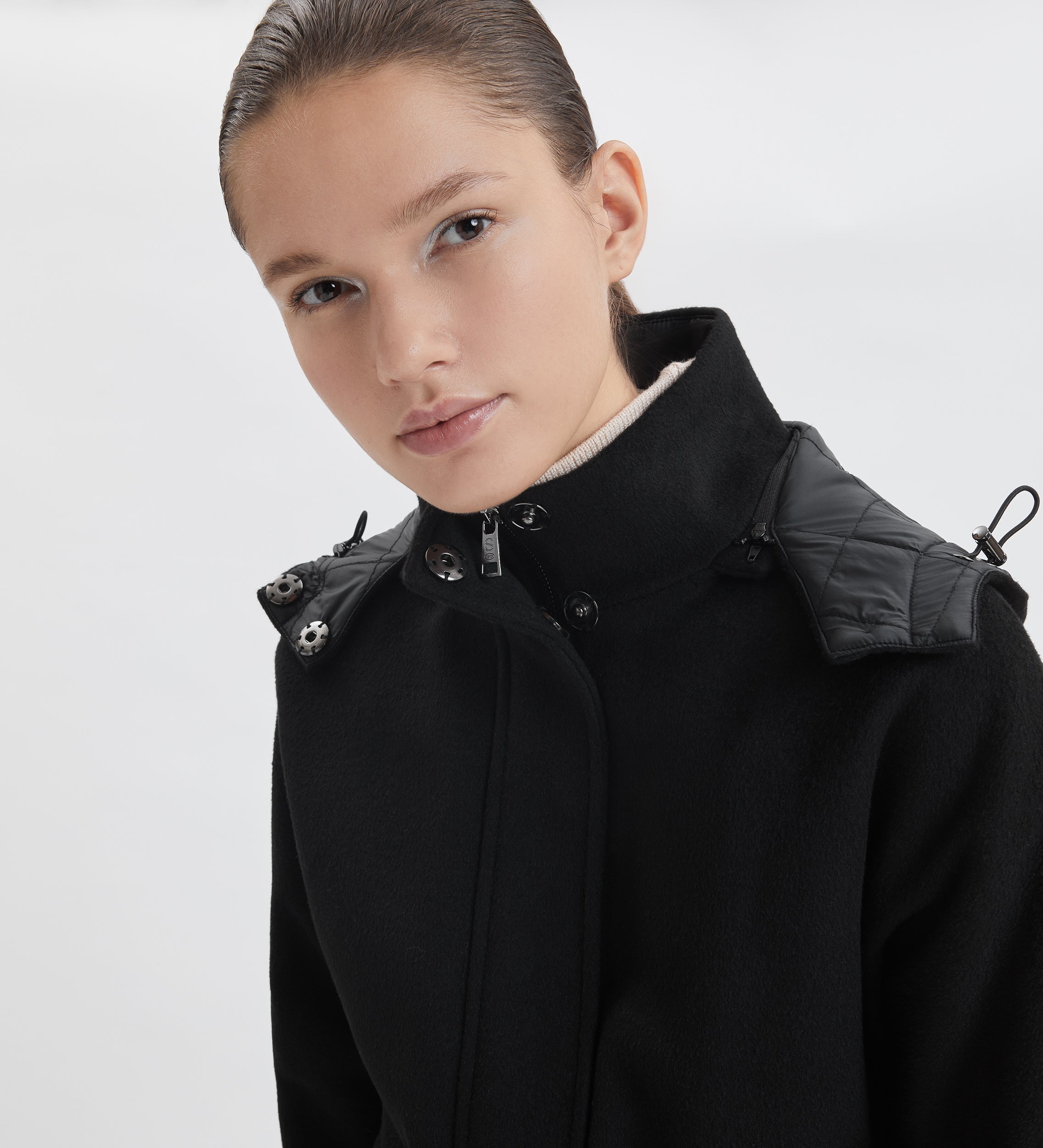 Abrigo acolchado capucha