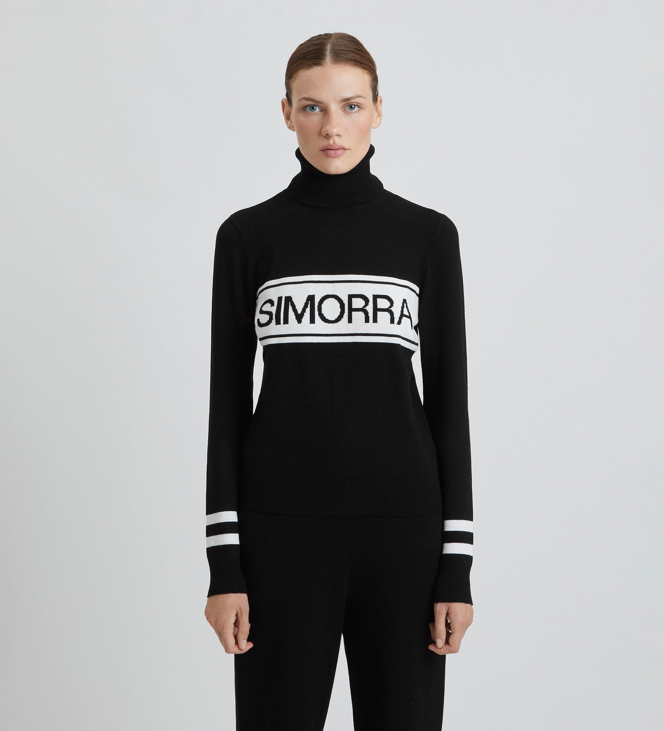 Logo turtleneck sweater