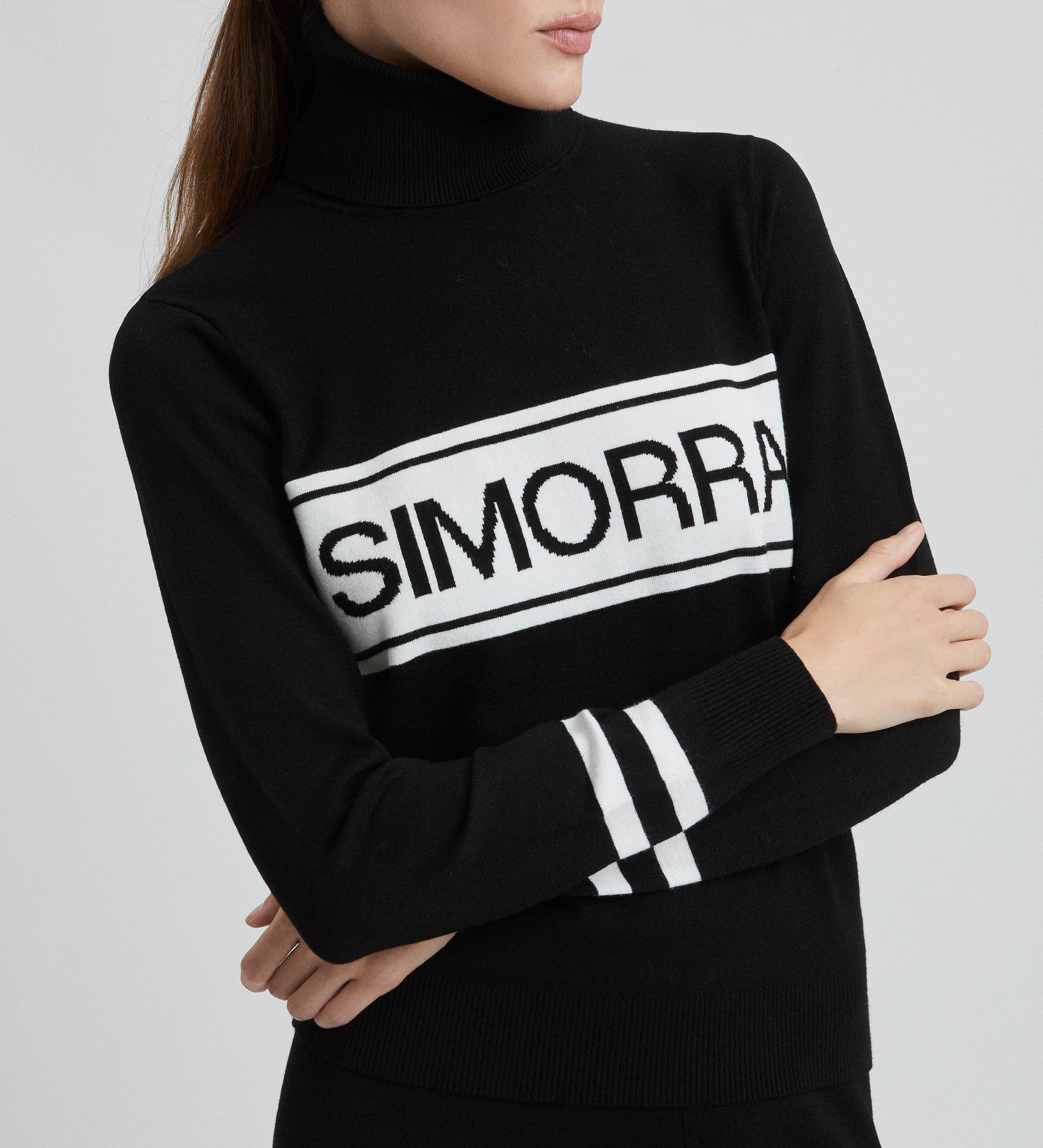 Logo turtleneck sweater