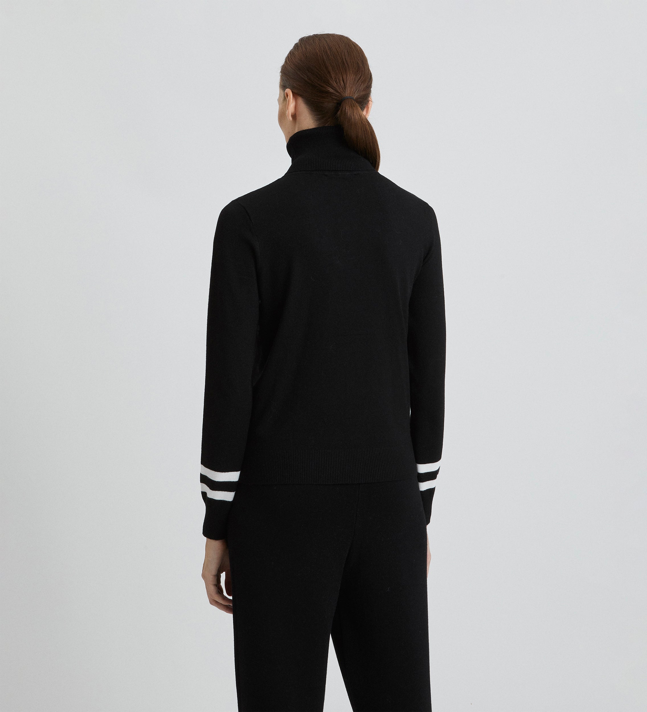 Logo turtleneck sweater