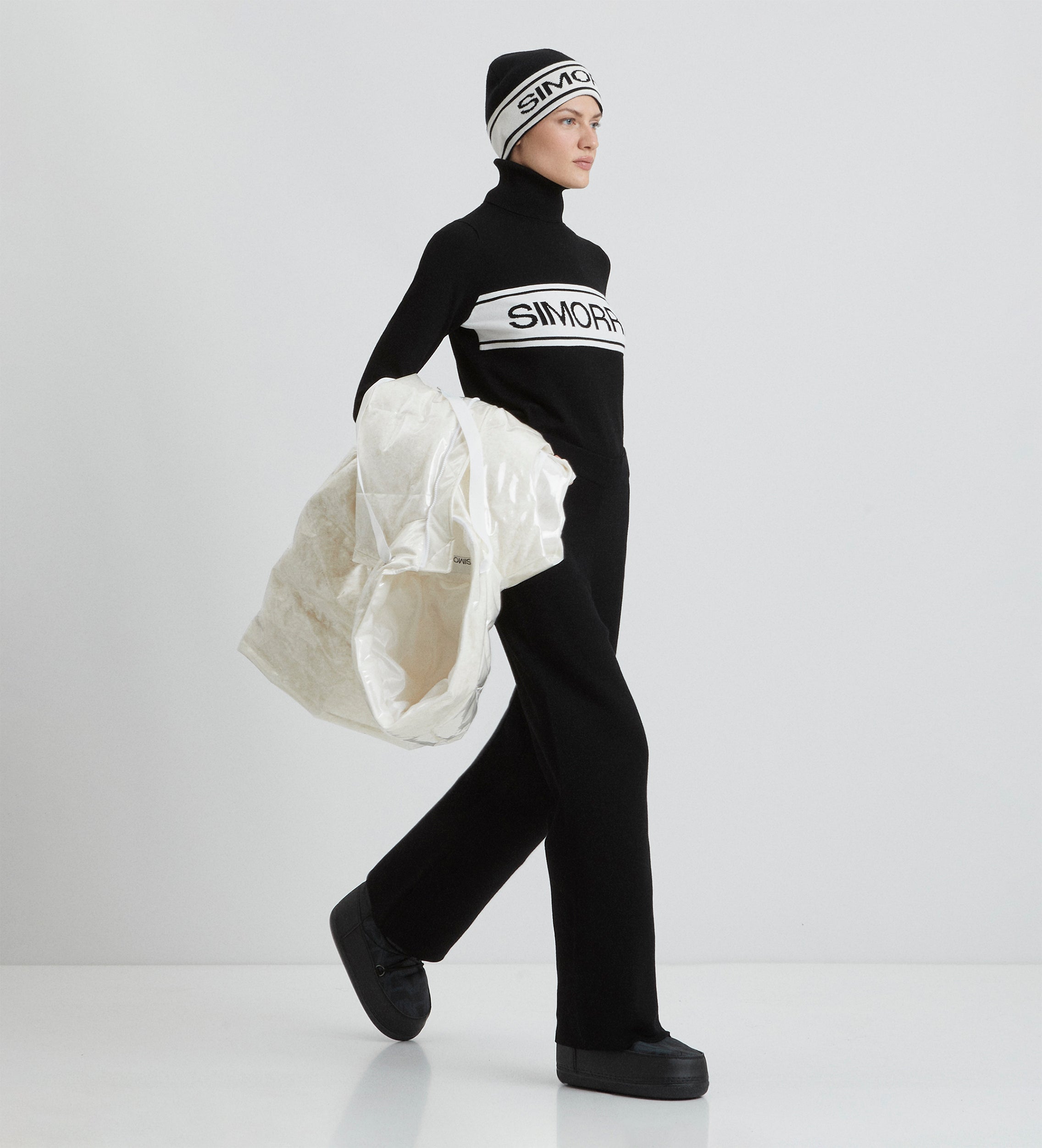 Logo turtleneck sweater