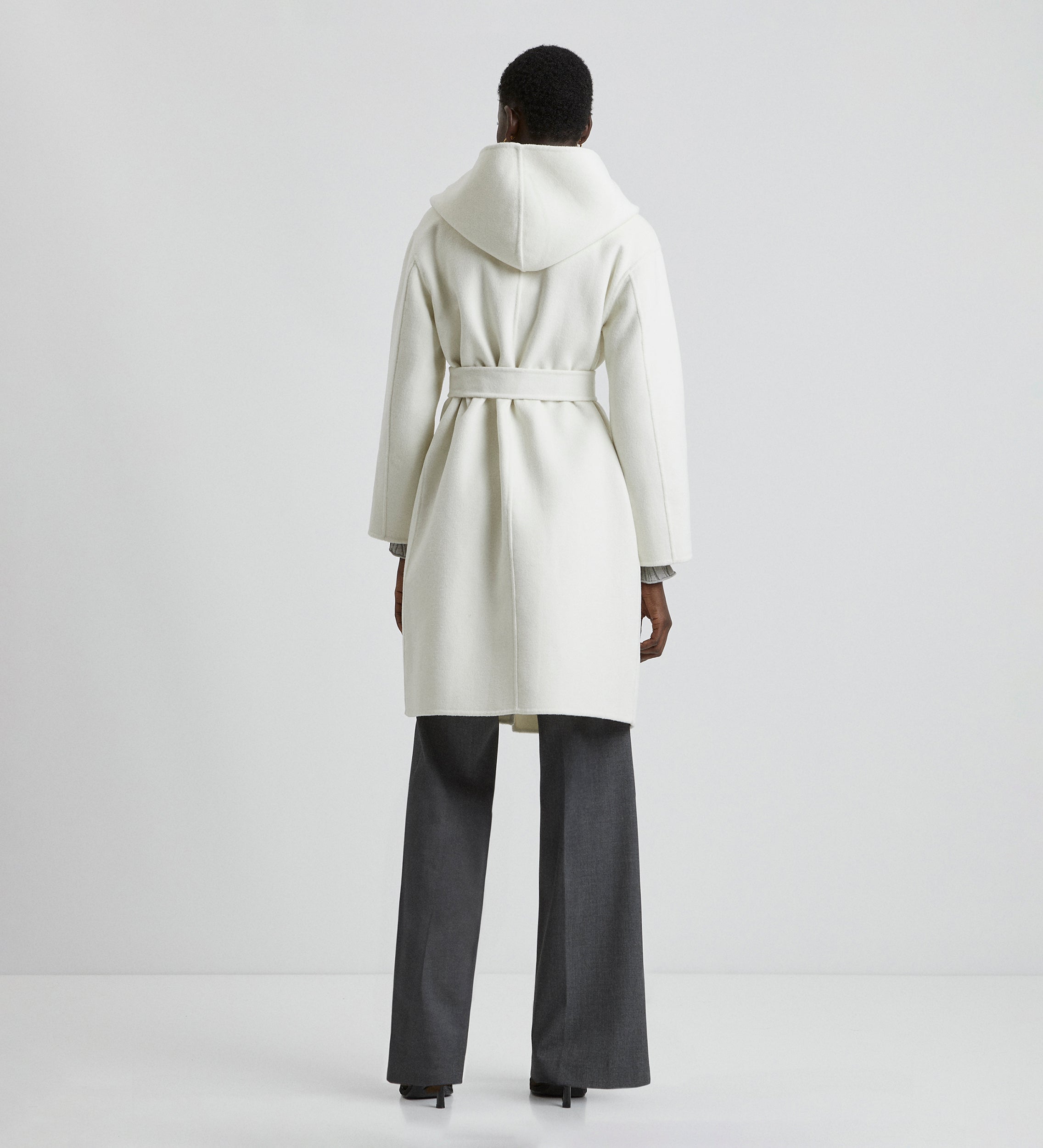 Hooded coat