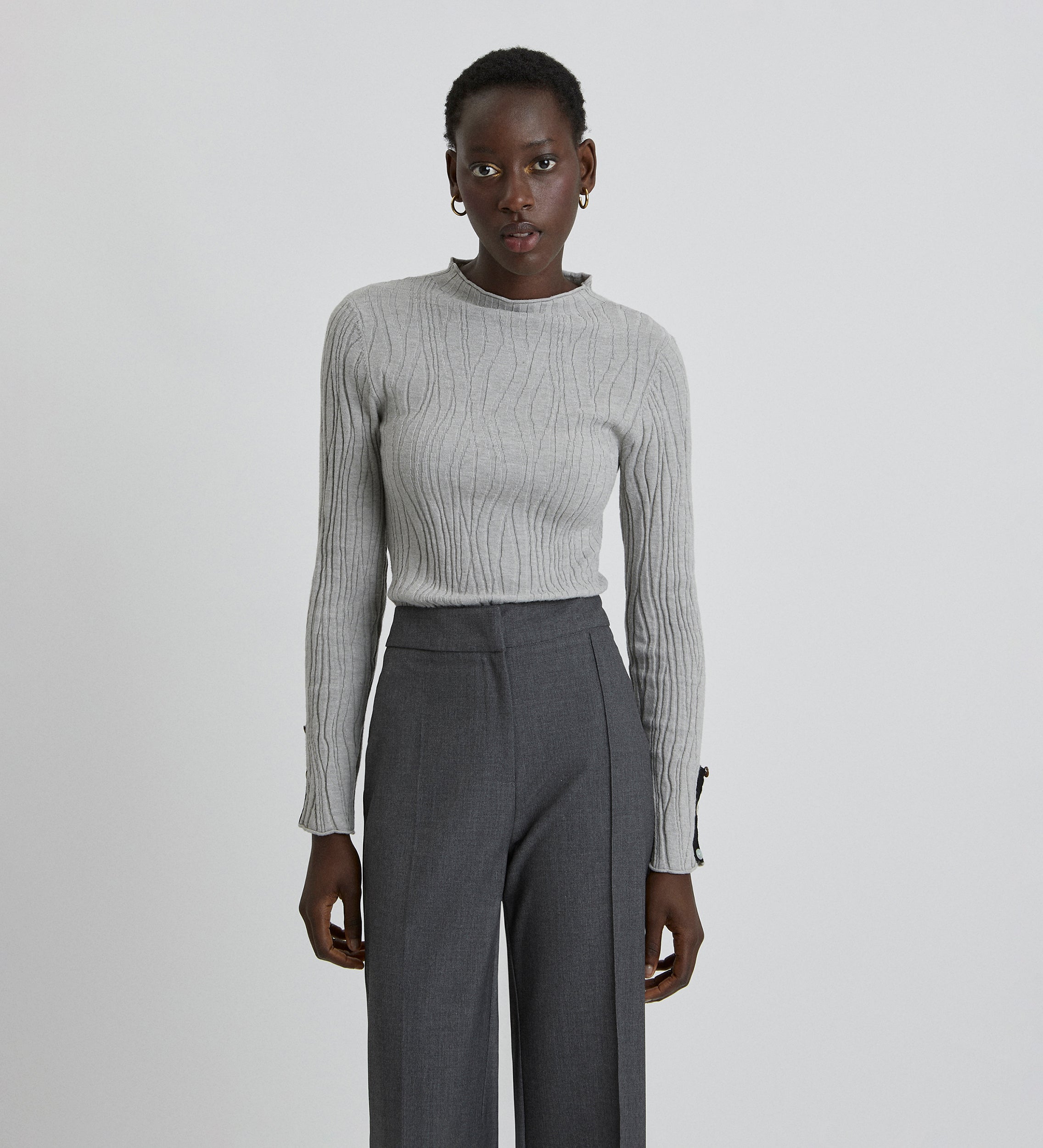 Jacquard sweater