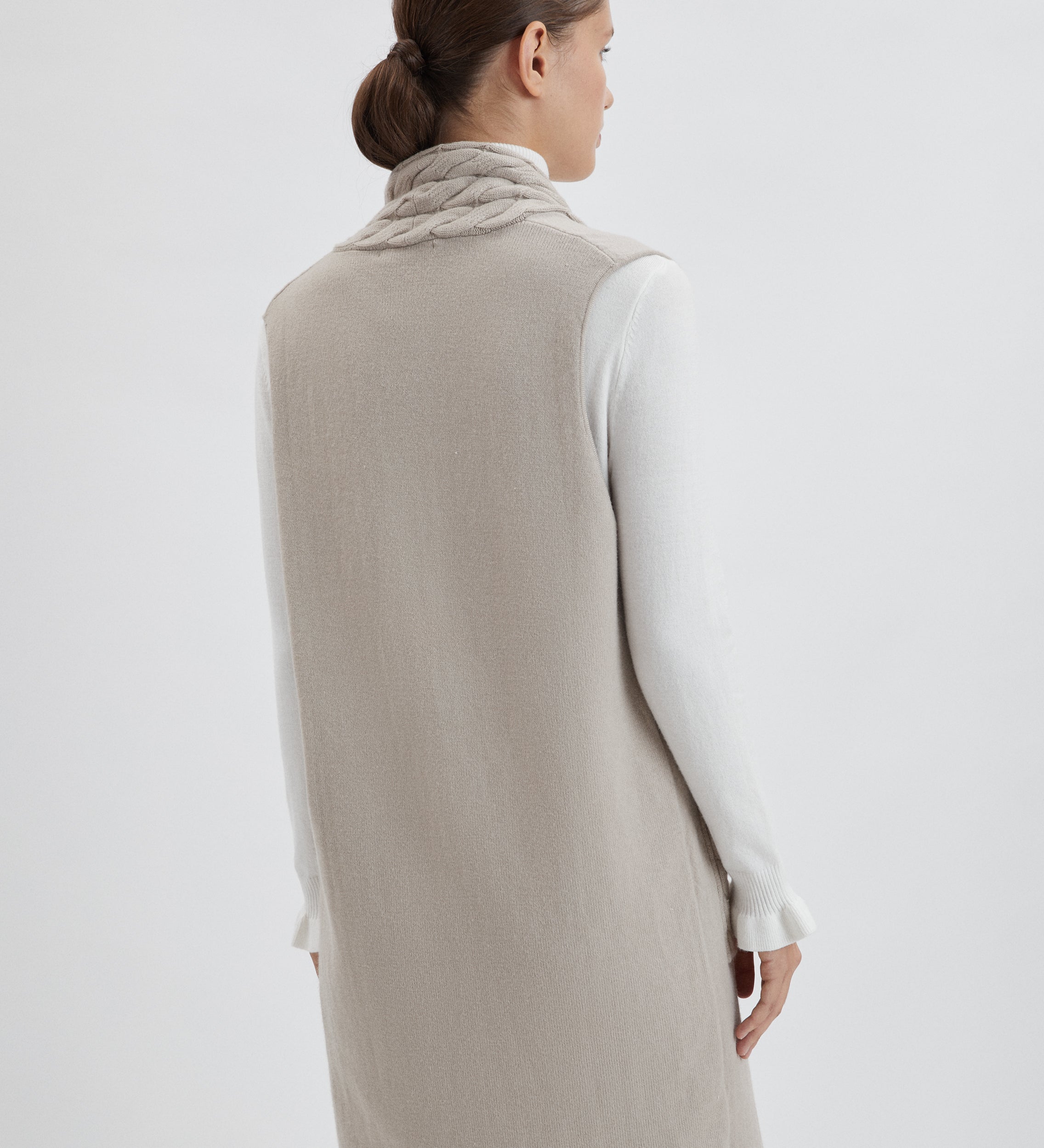 Knitted vest