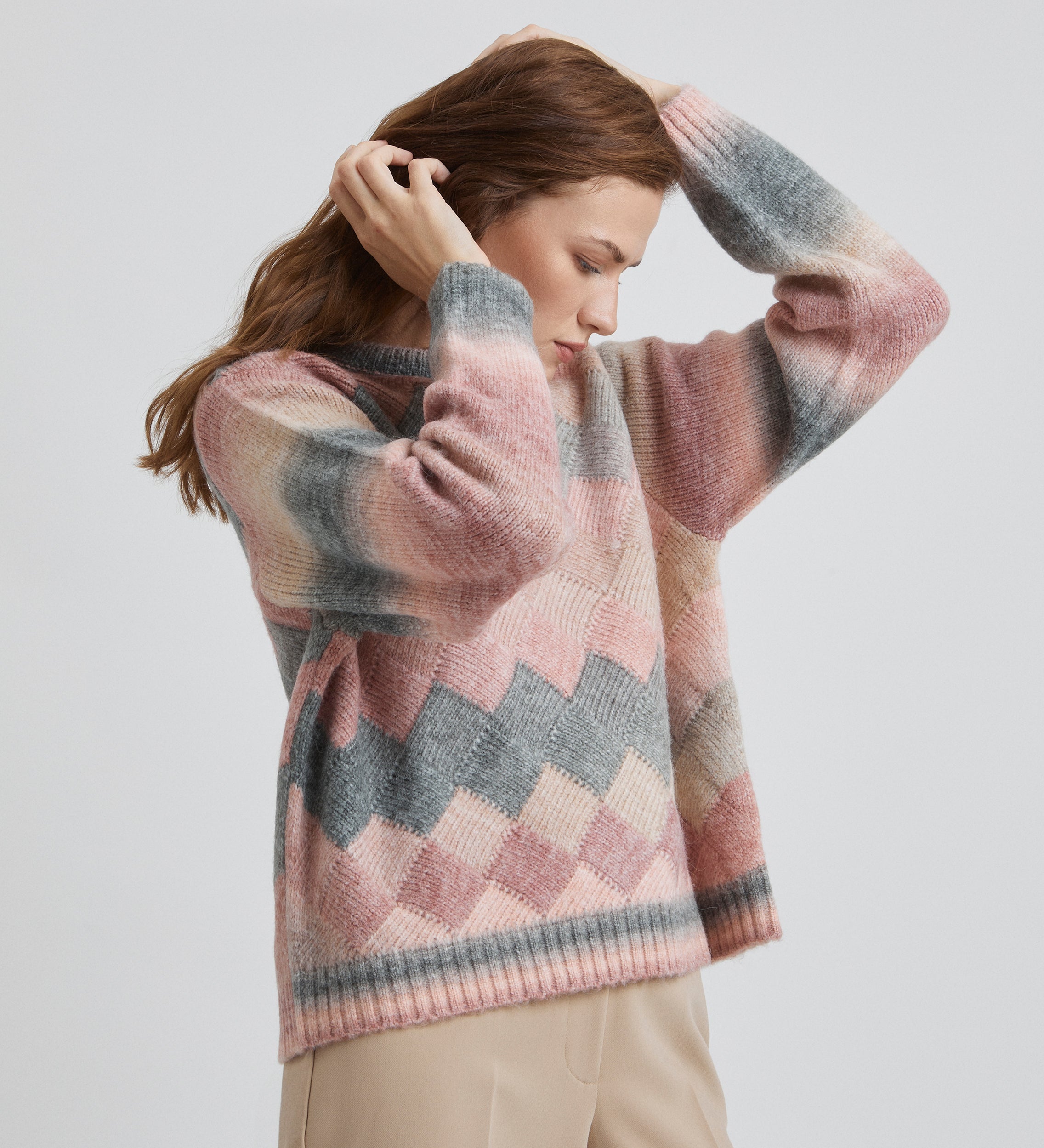 Pull fantaisie oversize