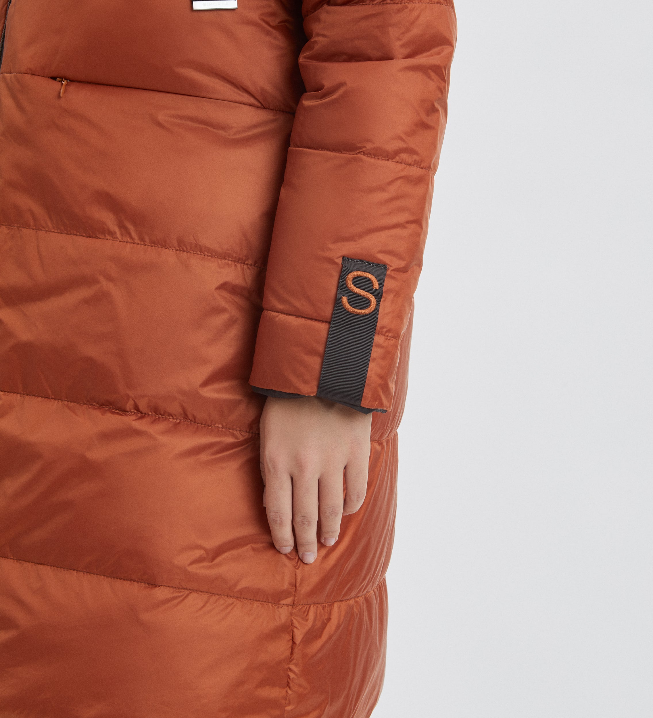 Parka reversible capucha