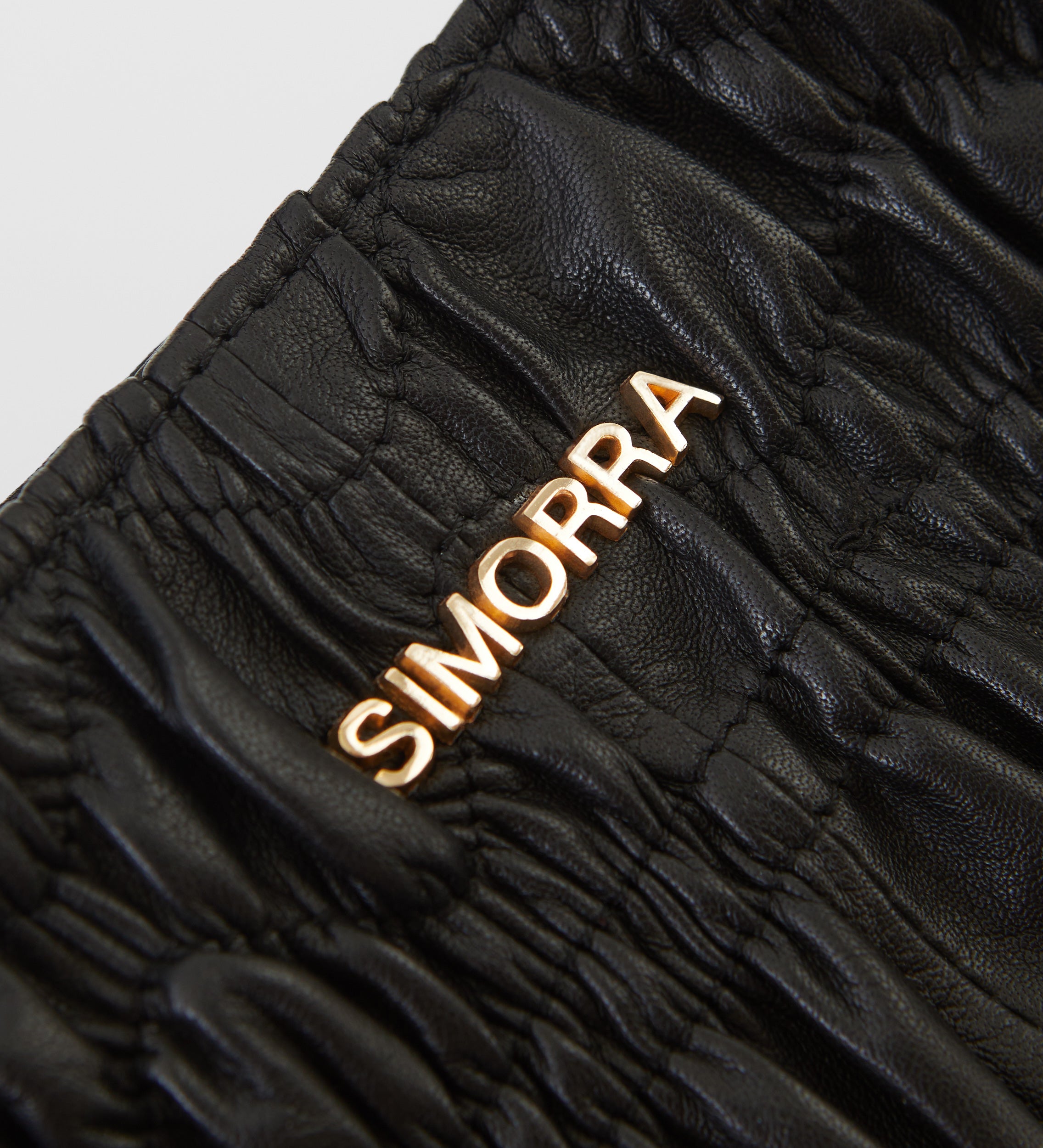 Bolso fruncido hombro