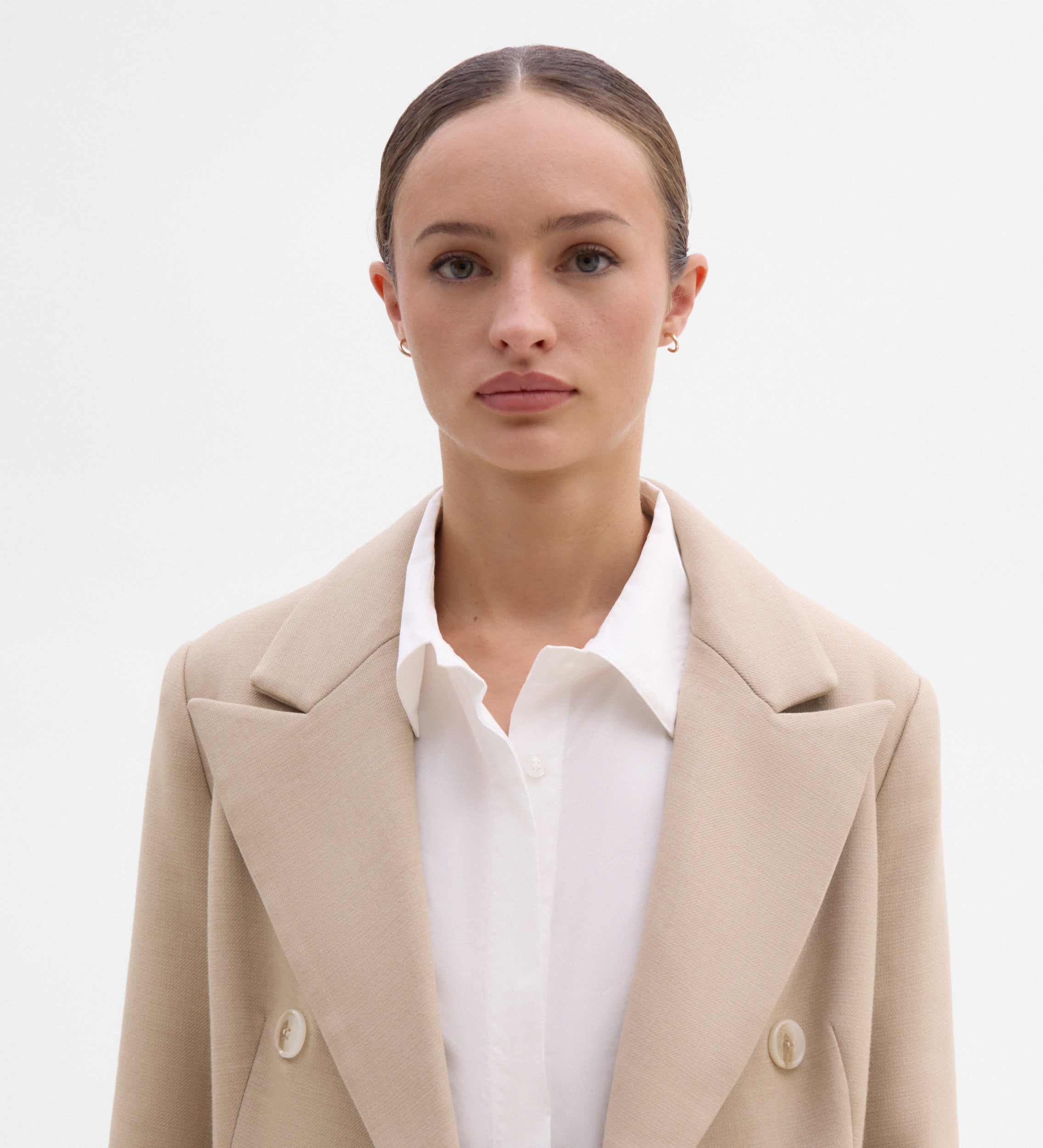 Blazer à double boutonnage