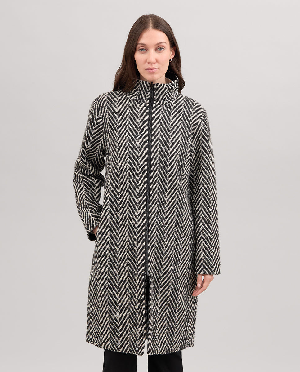 Reversible fantasy coat