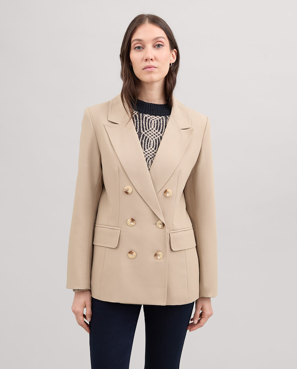 Double-breasted double-breasted blazer