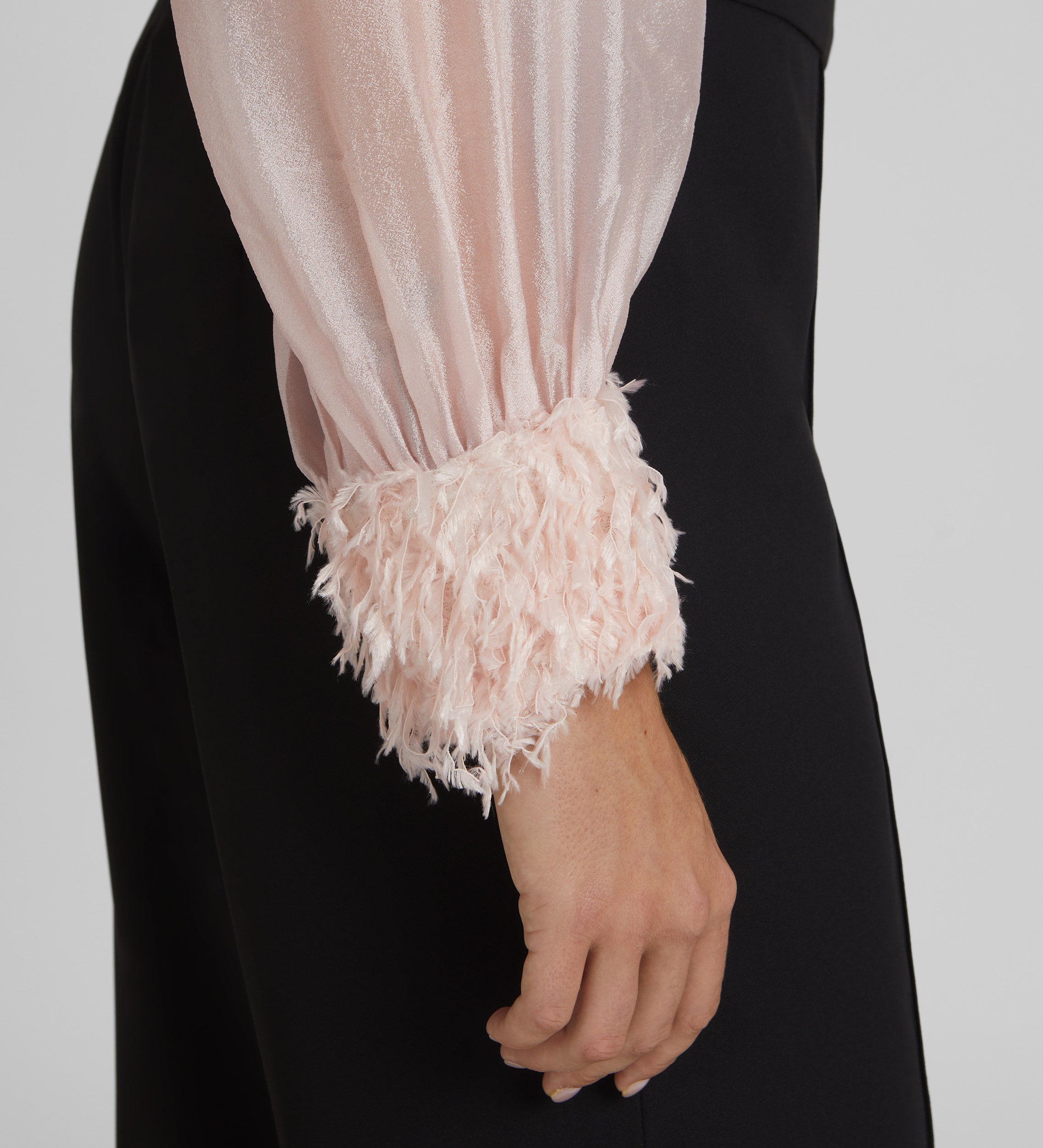 Fancy organza blouse