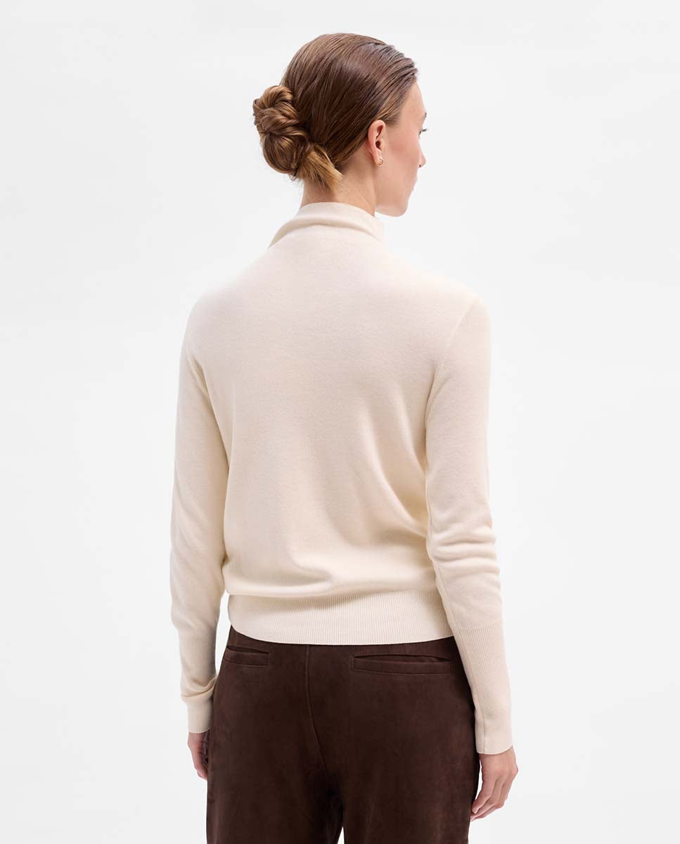 Pull effet écharpe