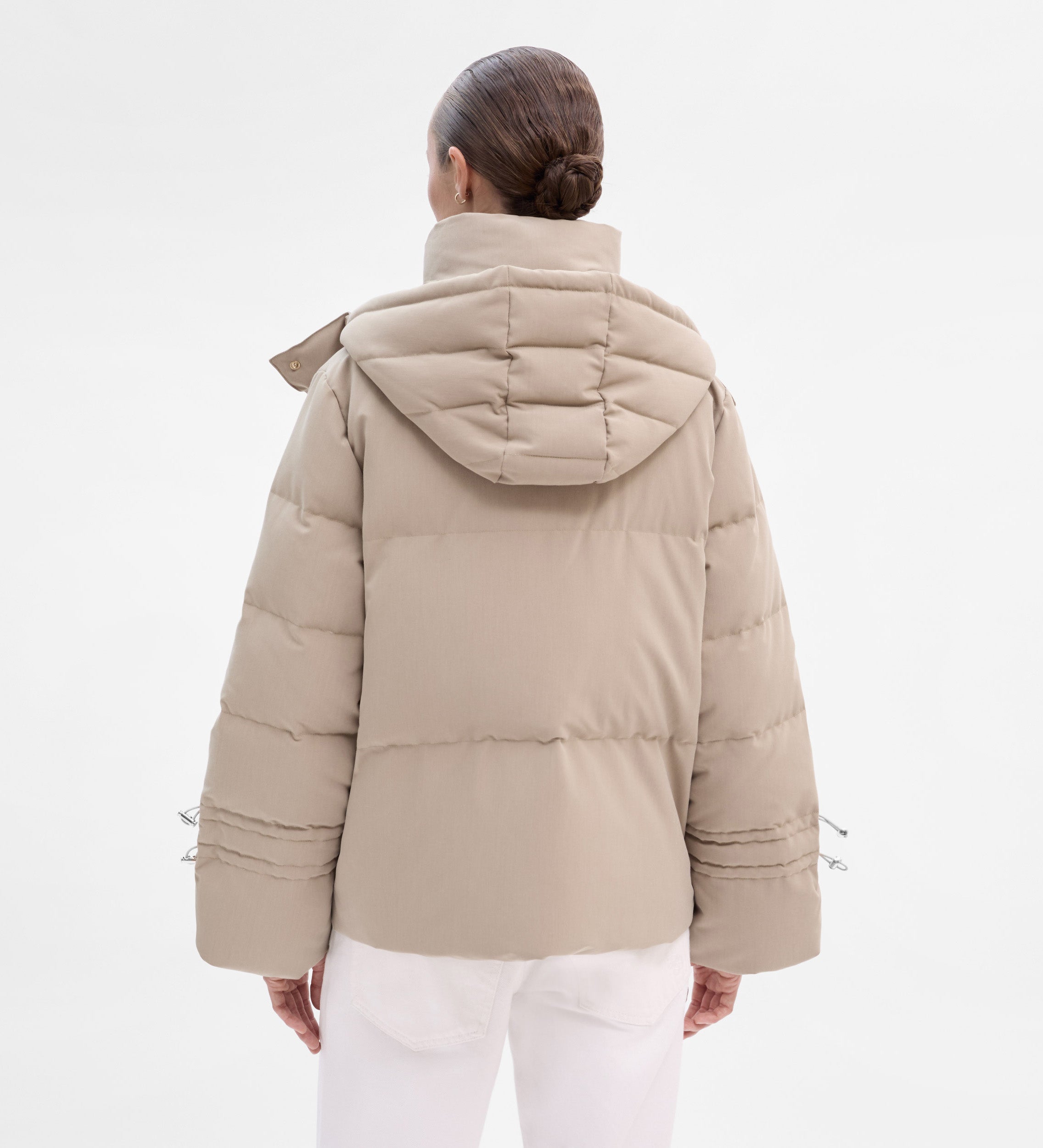 Doudoune courte matelassée