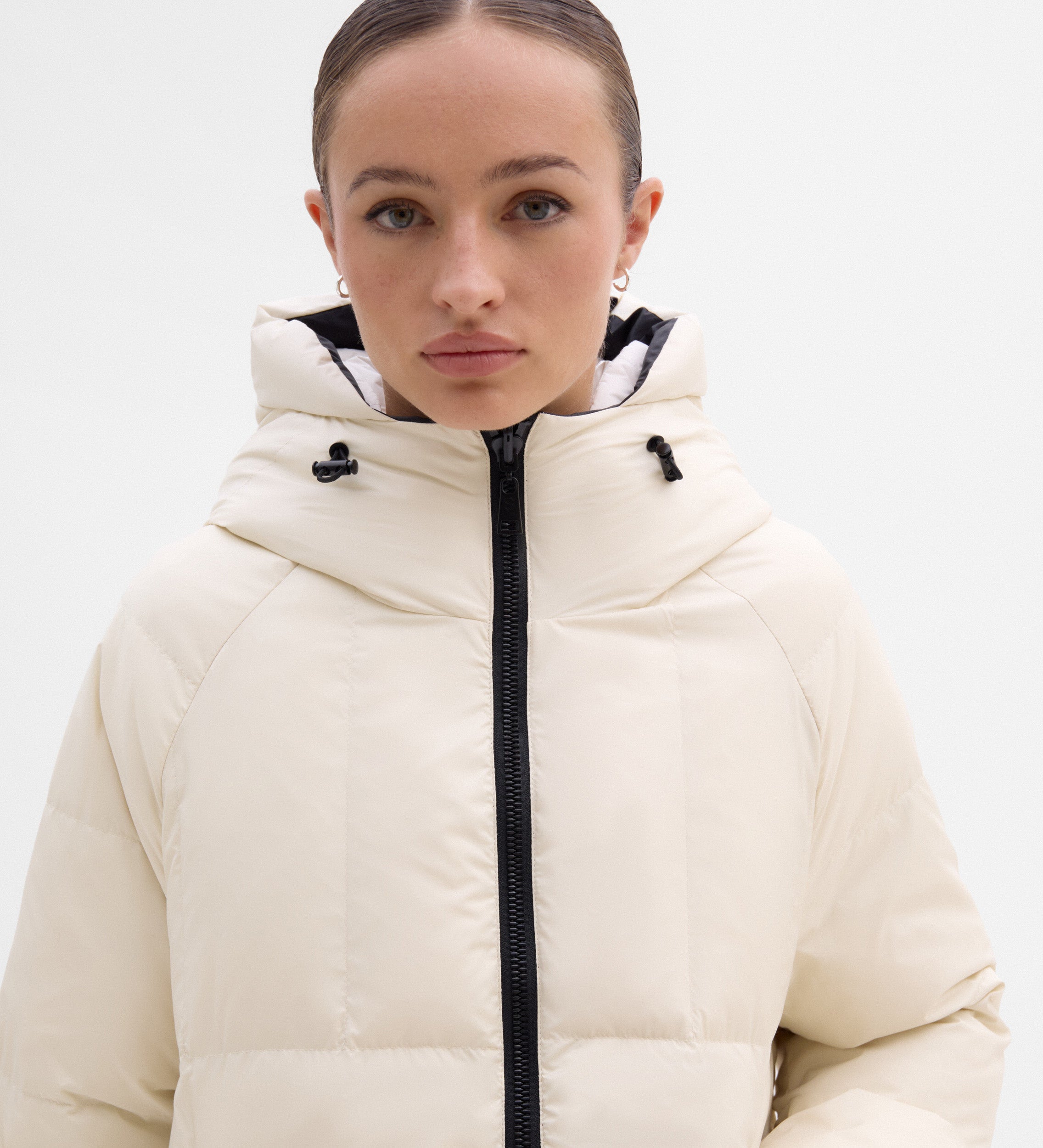 Reversible down jacket