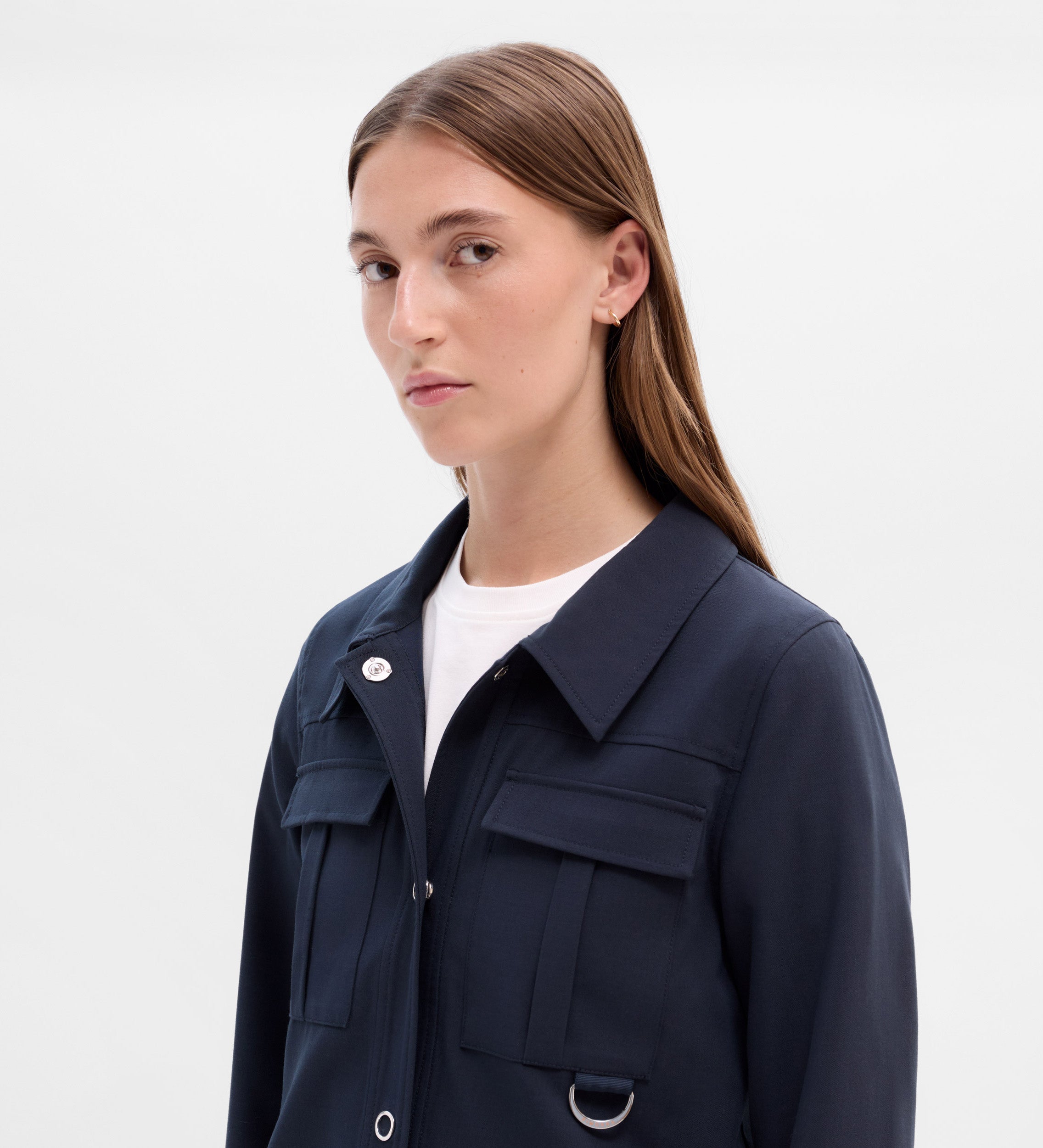 Veste courte avec poches