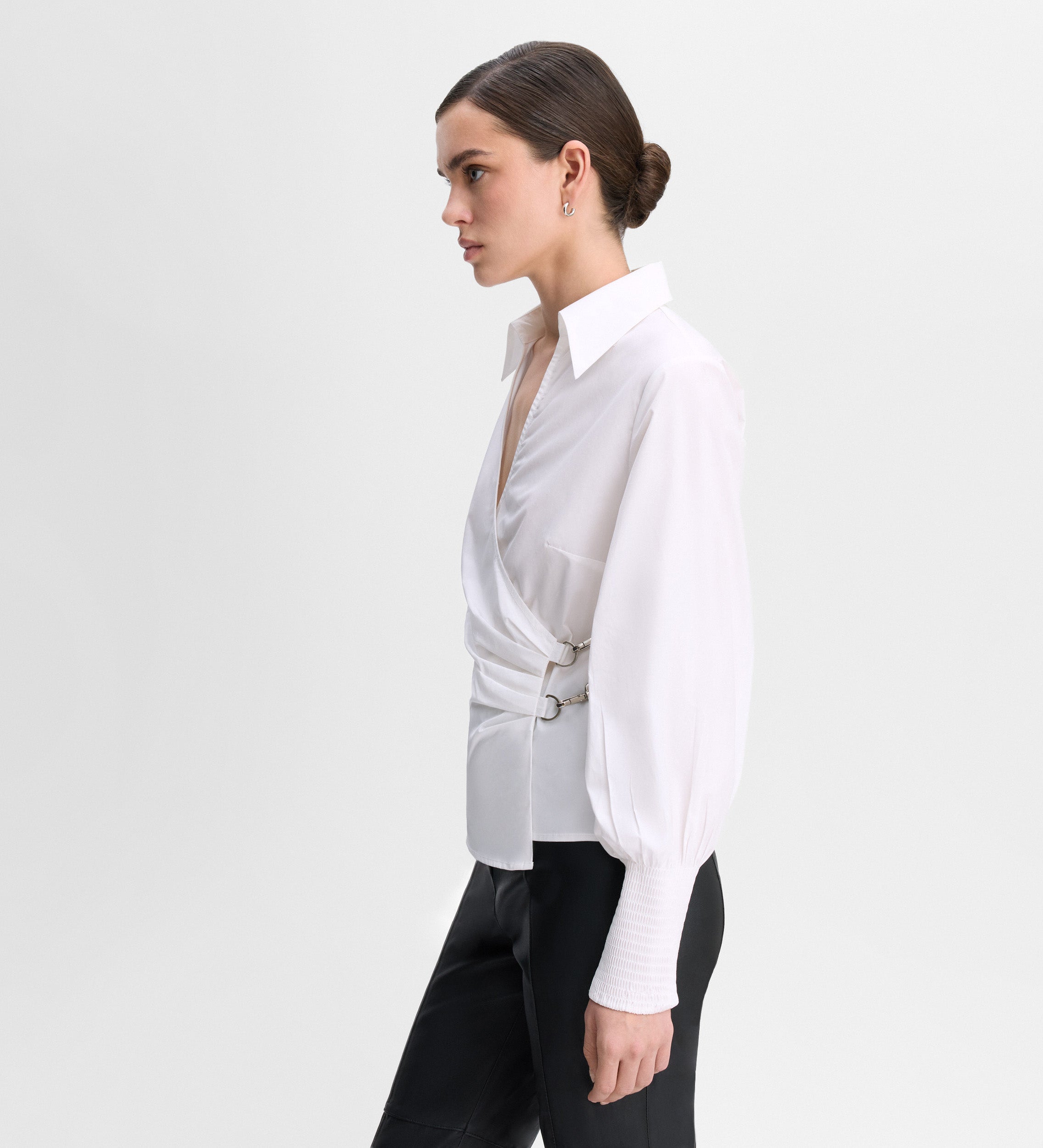 Chemise avec détail mousqueton