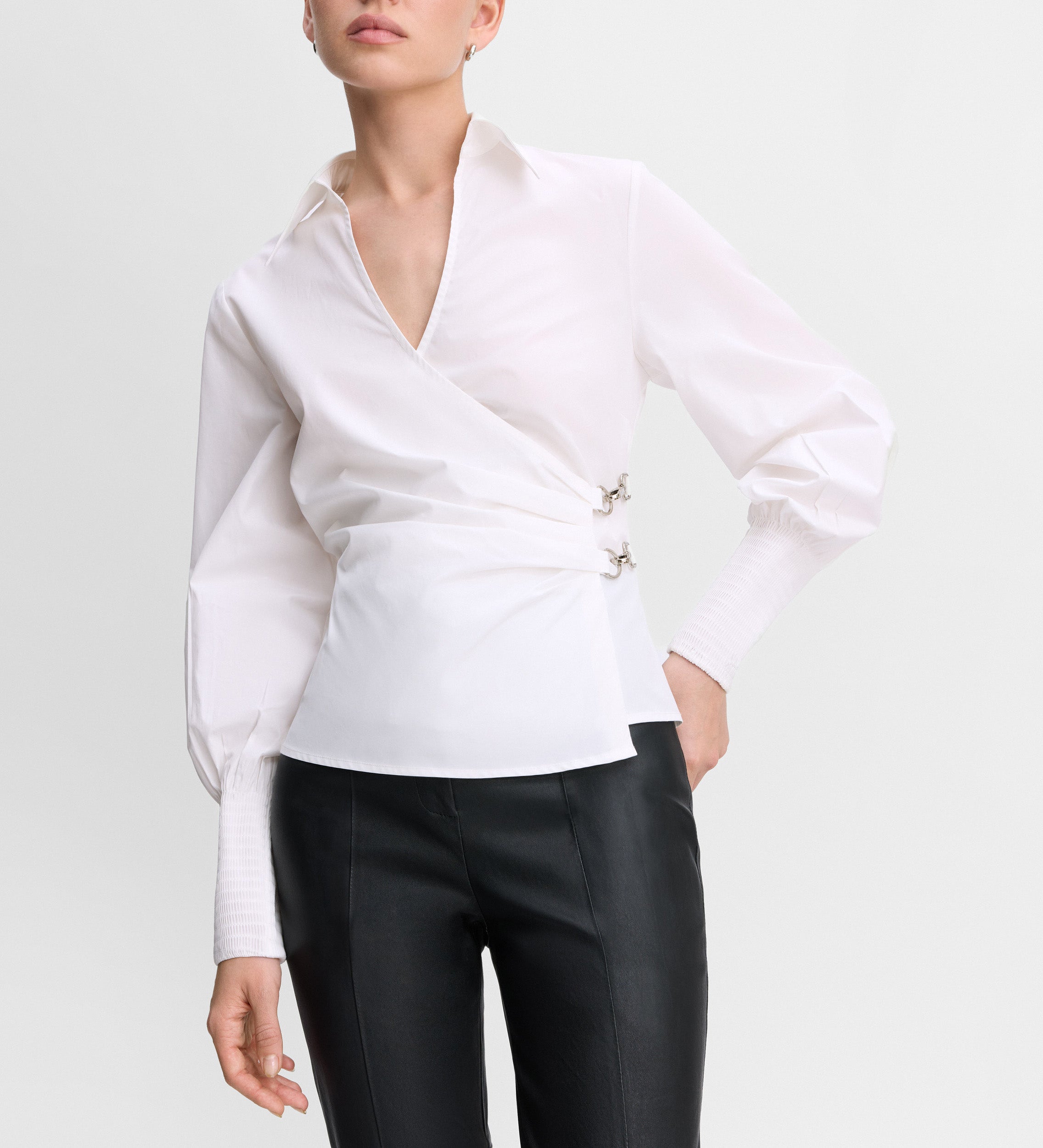 Chemise avec détail mousqueton