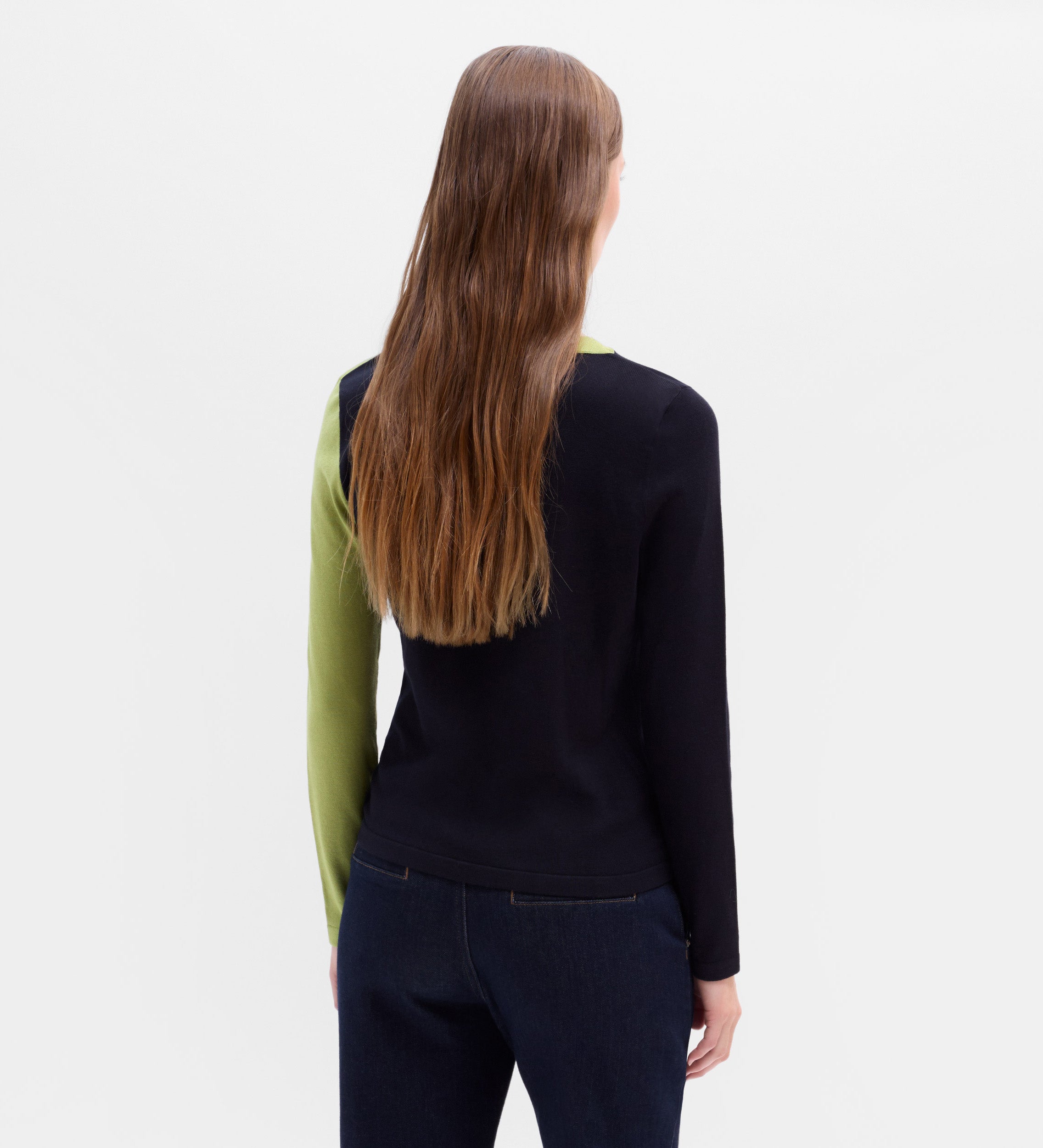 Jersey escote asimétrico