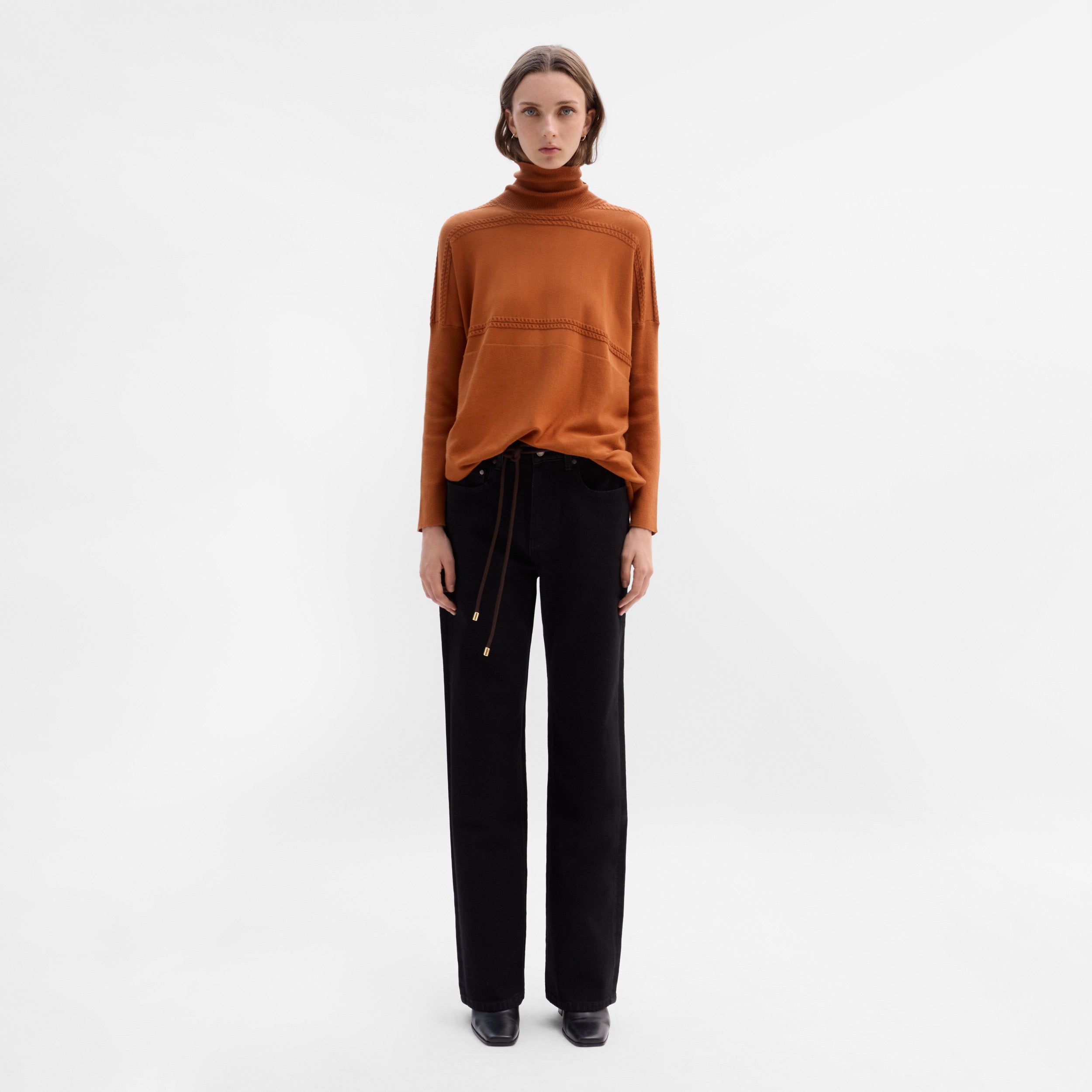 Pull en maille surdimensionné