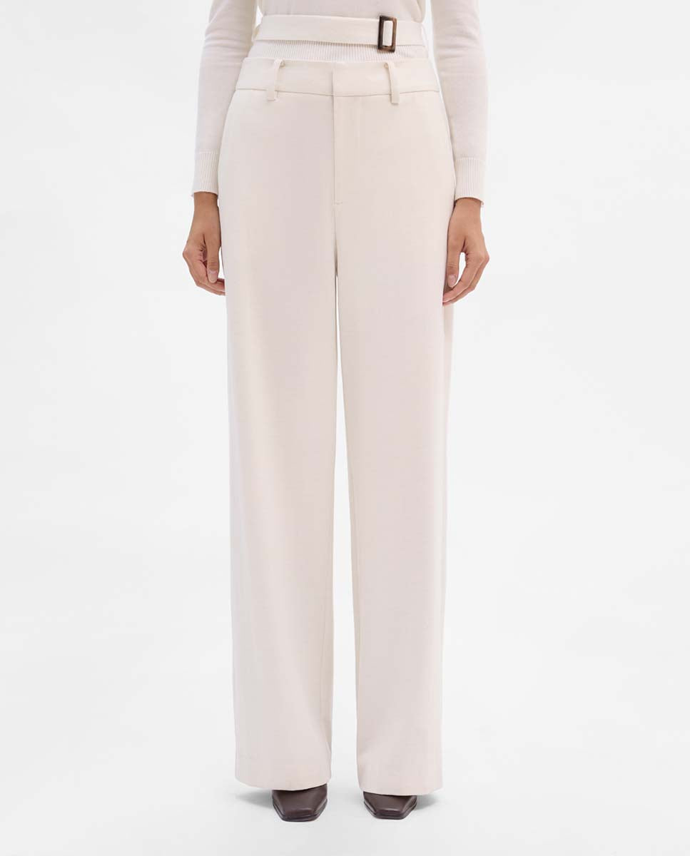 Wide leg trousers
