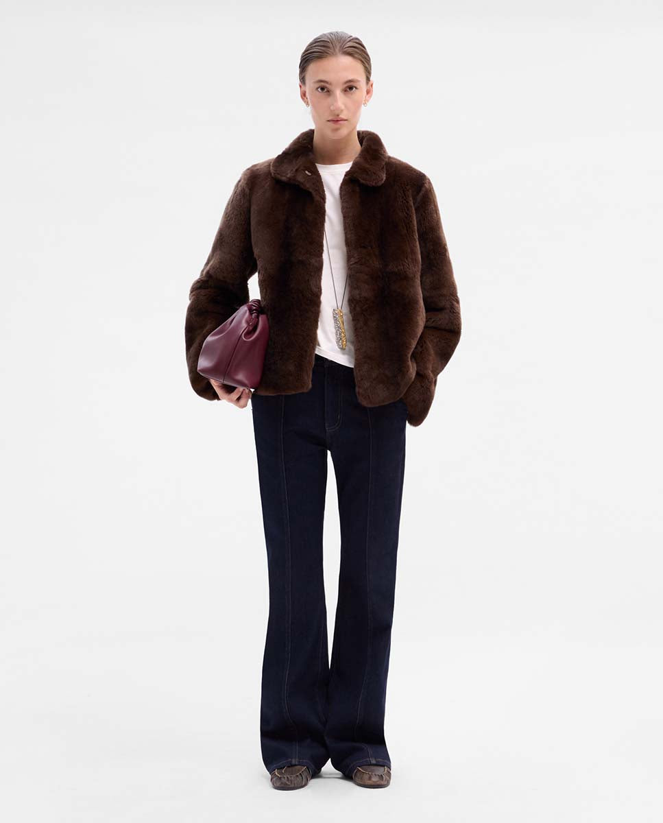 Short fur jacket