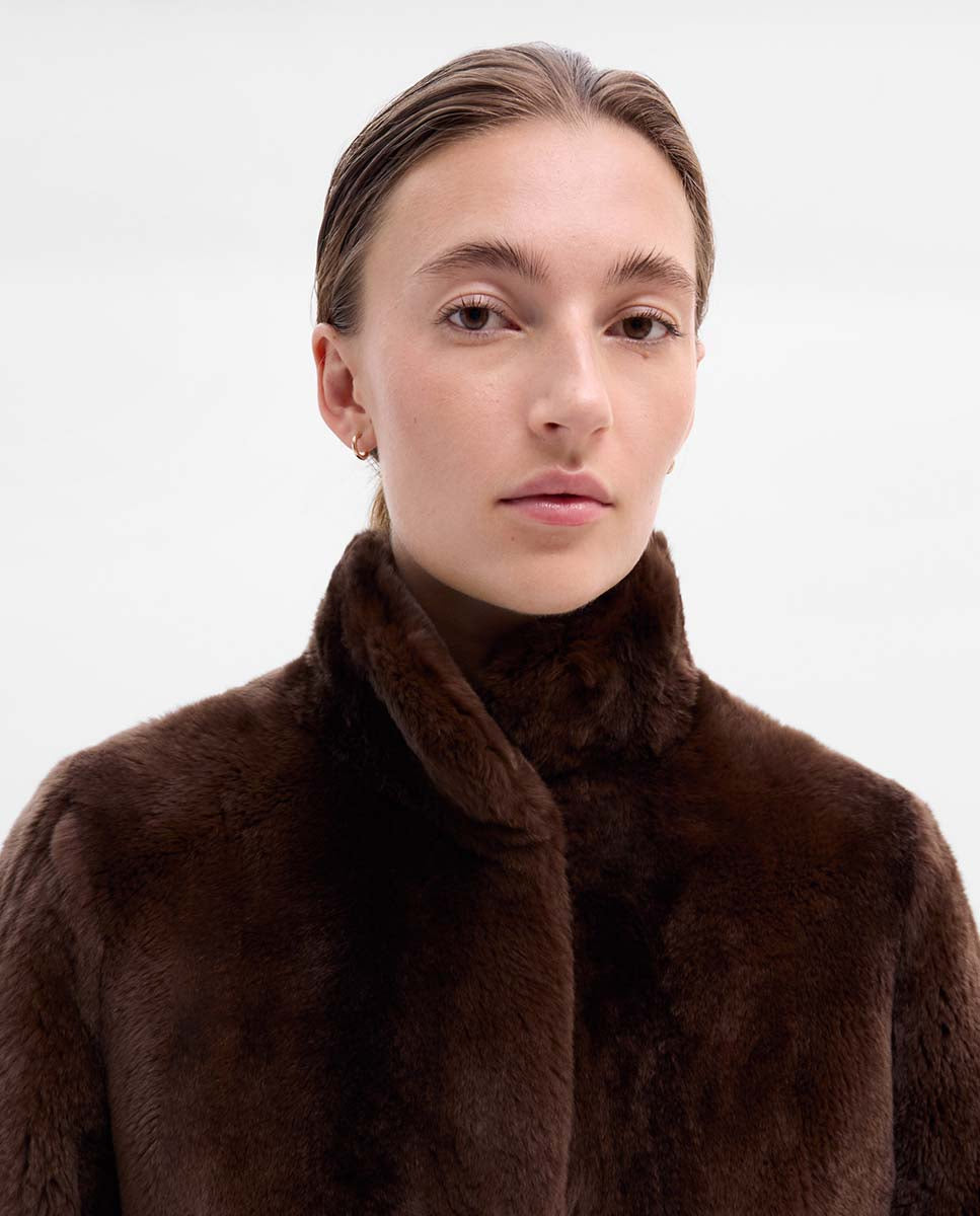 Short fur jacket