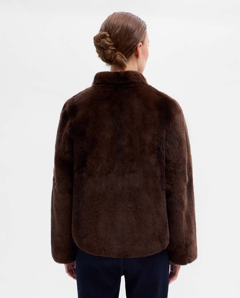 Short fur jacket