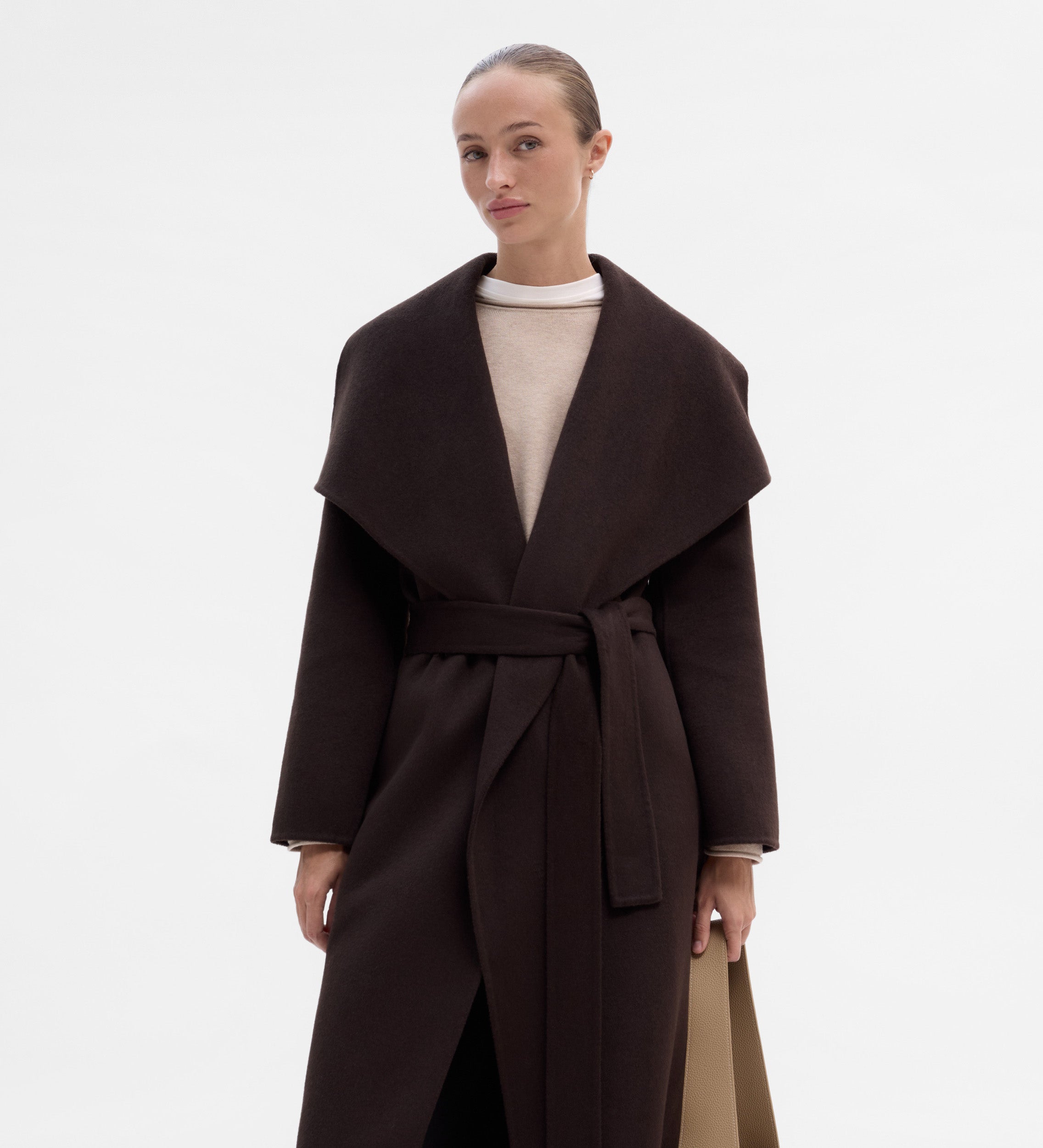 Long double-sided coat