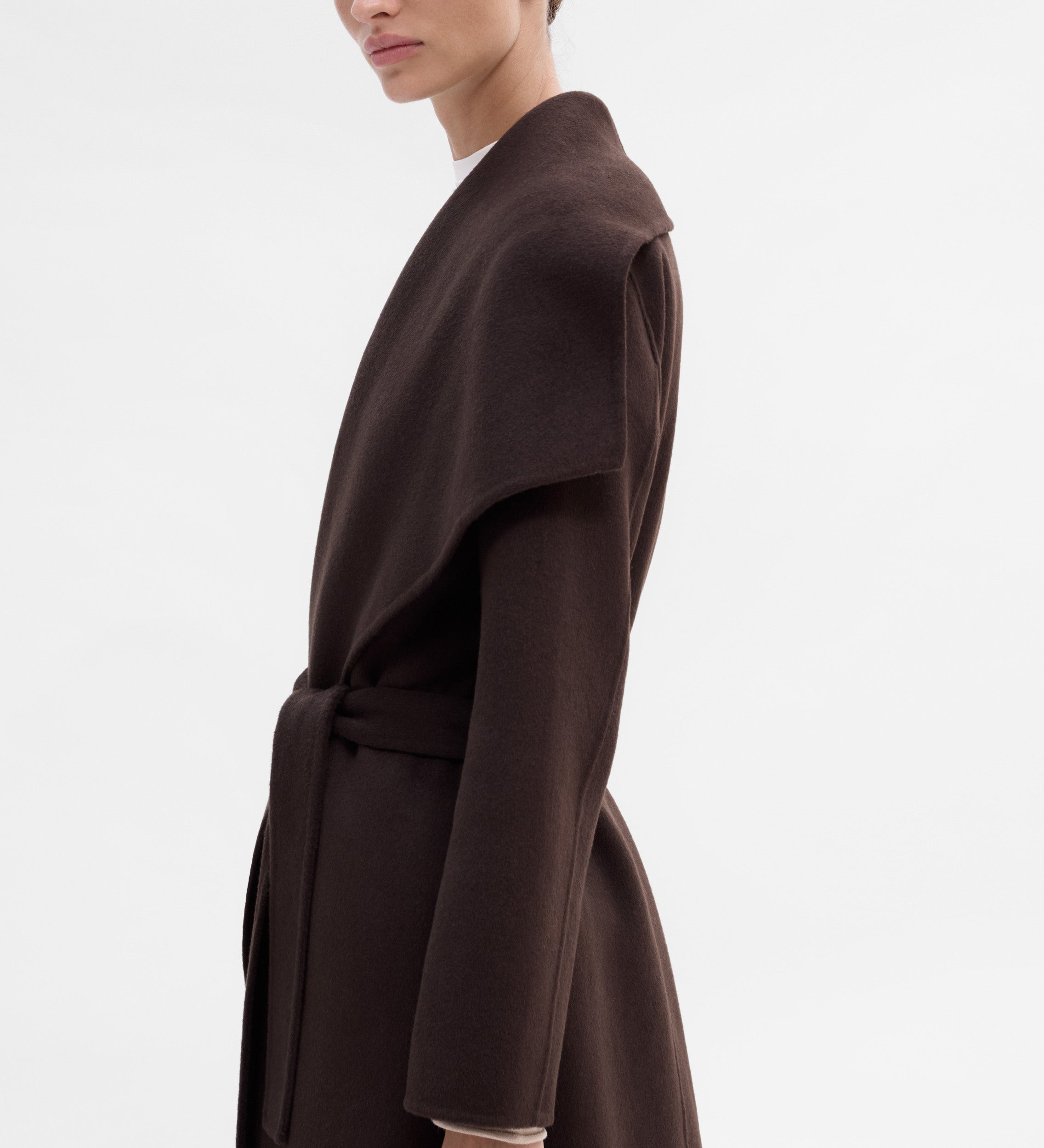 Long double-sided coat