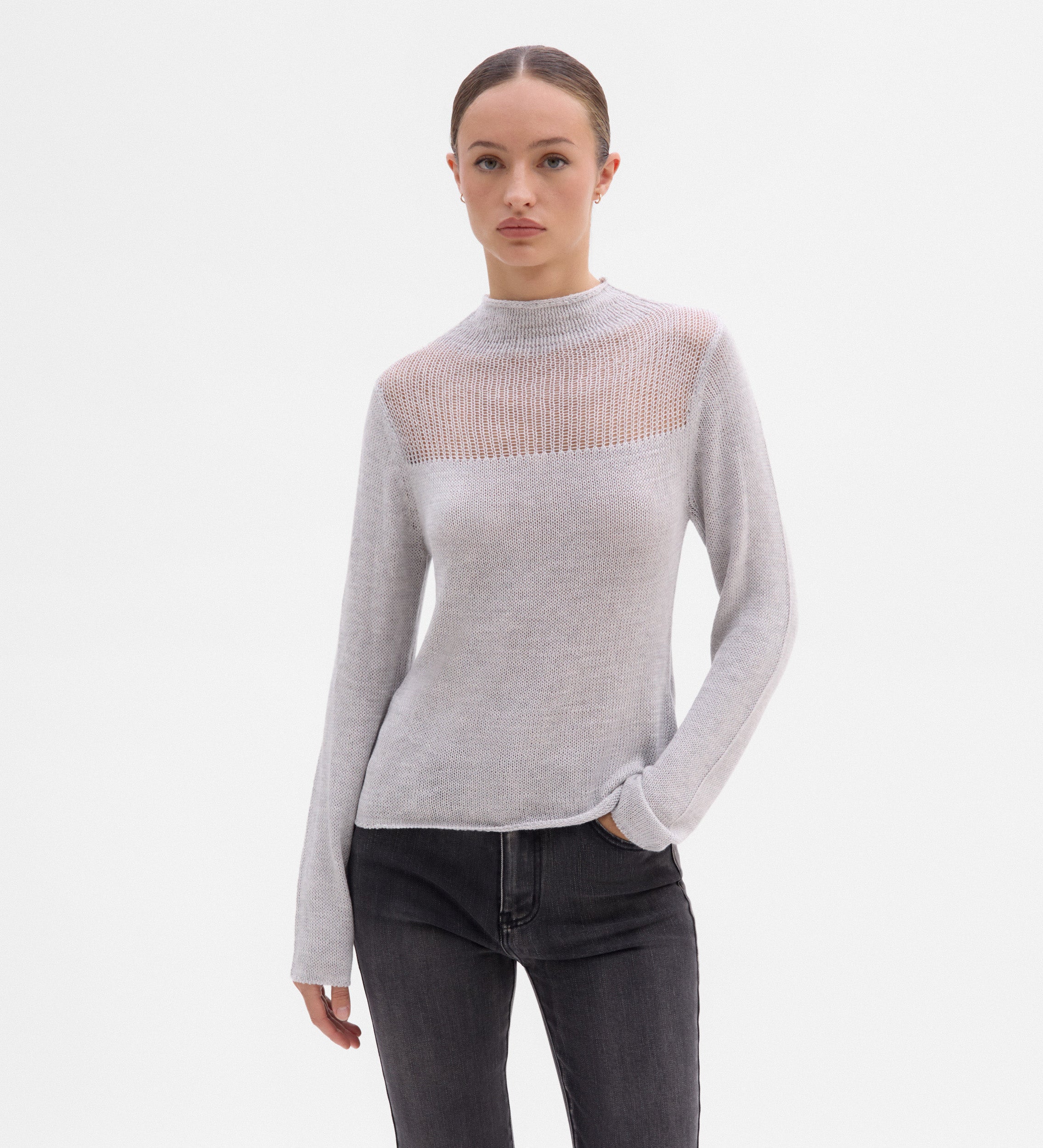 Pull détail non cousu