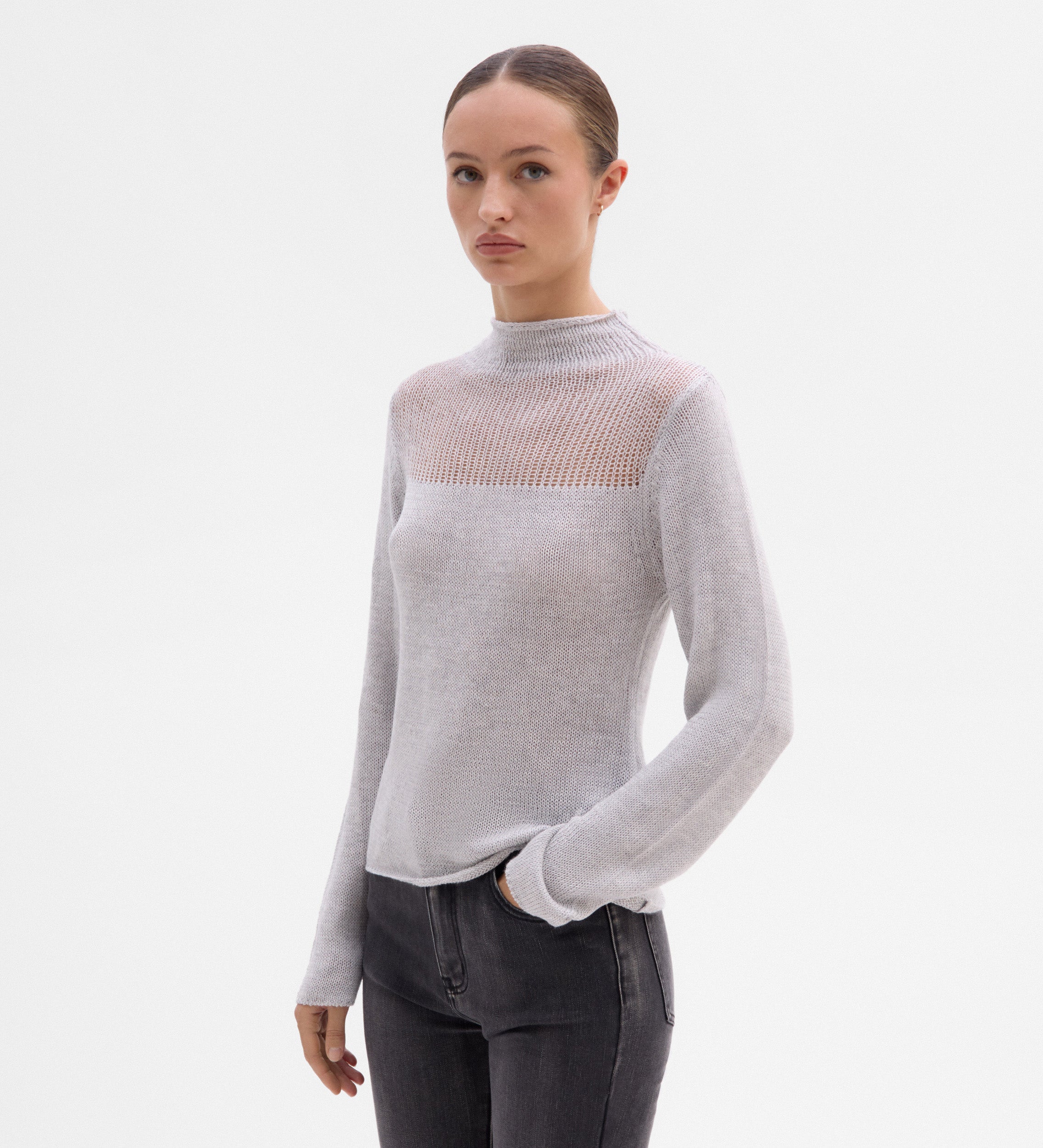 Pull détail non cousu