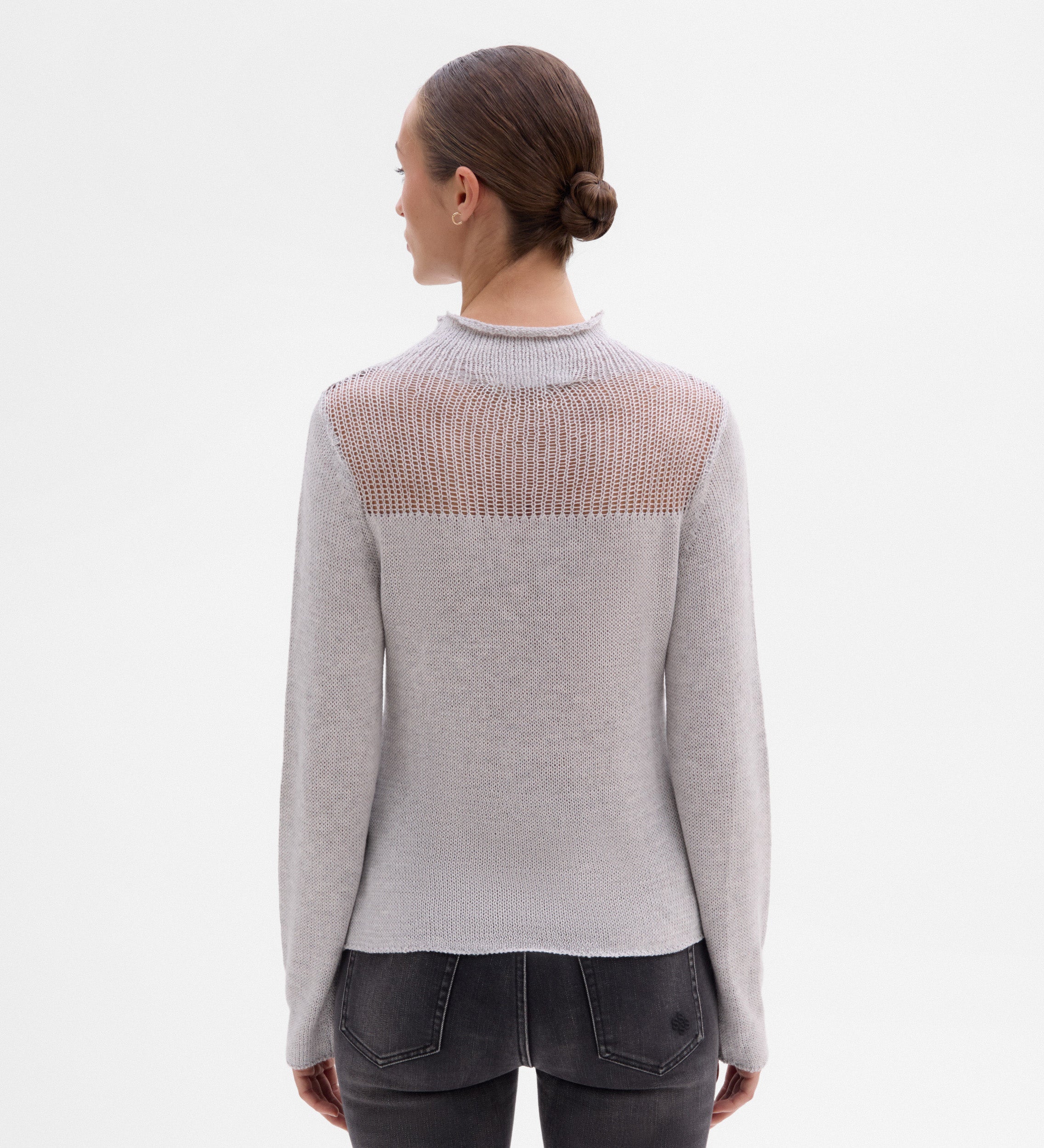 Pull détail non cousu