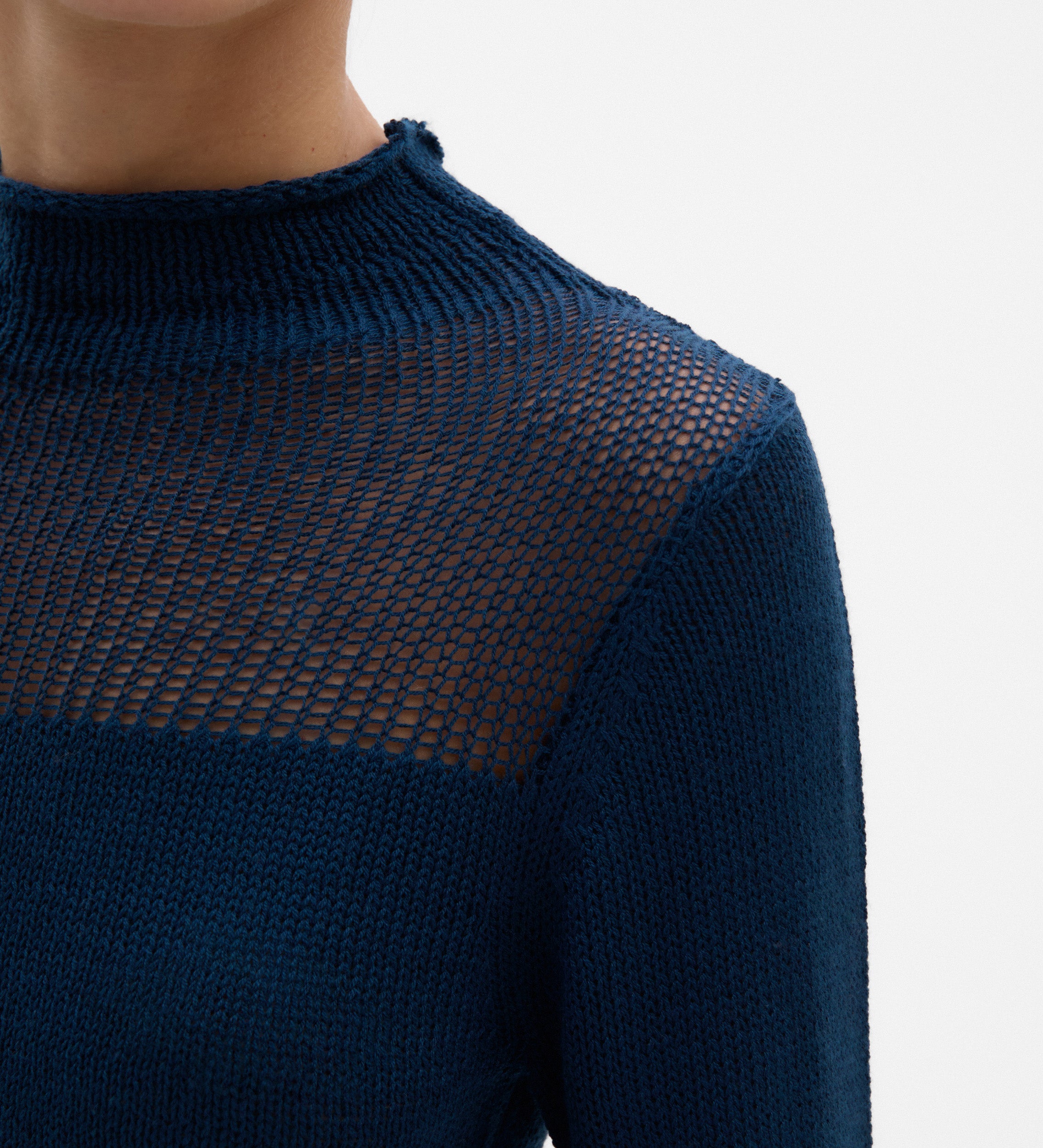 Pull détail non cousu